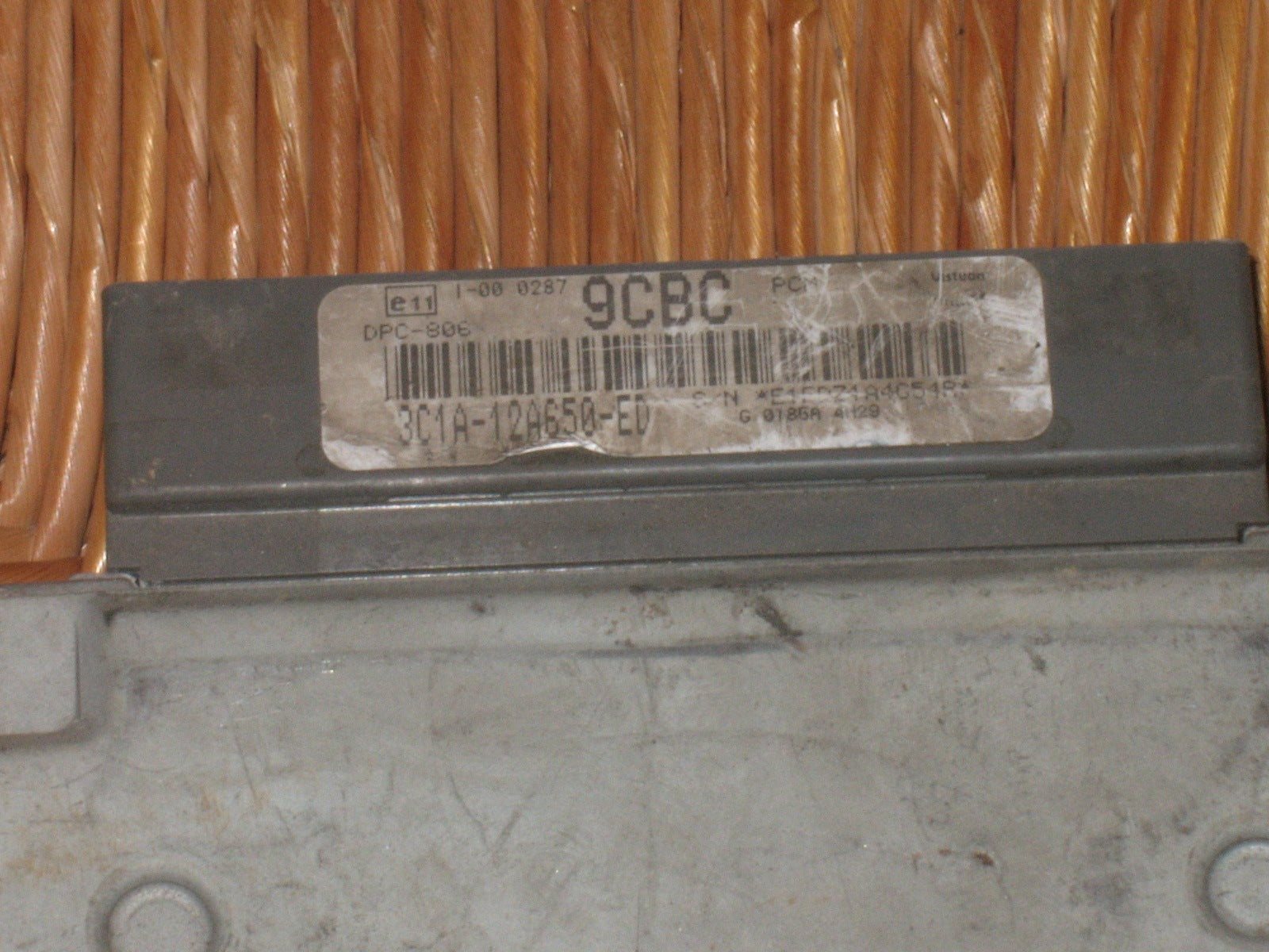 ECU FORD TRANSIT. MOTORE, 2.4 TDDI.  3C1A-12A650-ED 9CBC DPC-806