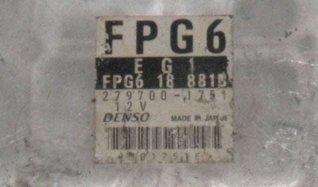 Mazda ECU centralina motore DENSO 279700-1751 2797001751 EPG618881B