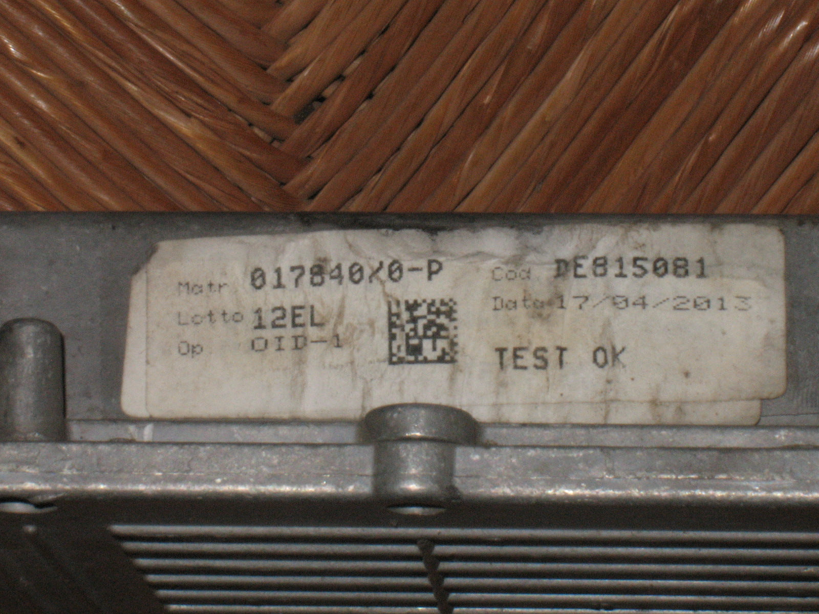 ECU CENTRALINA MOTORE LPG BRC SEQUENT 56 DE815081 017840/0-P GPL