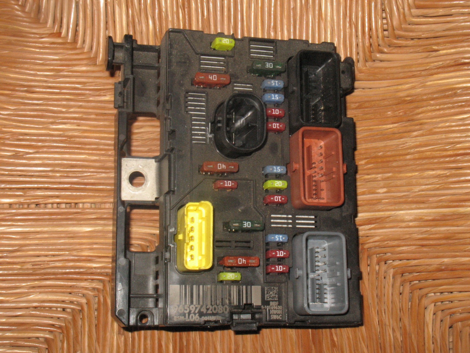 9659742080 2005 2008 BCM-0872 DELPHI PEUGEOT 307 2.0 16V Body Modulo BSM BSI BSM-L06