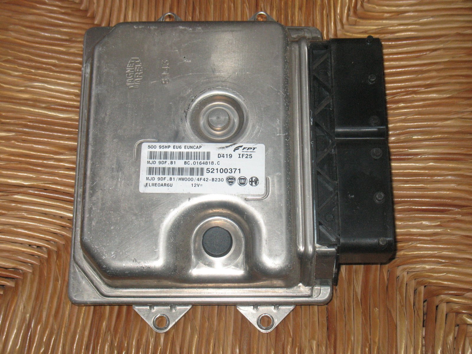 Centralina Fiat 500 95hp 52100371 MJD 9DF.B1 FTP Magneti Marelli