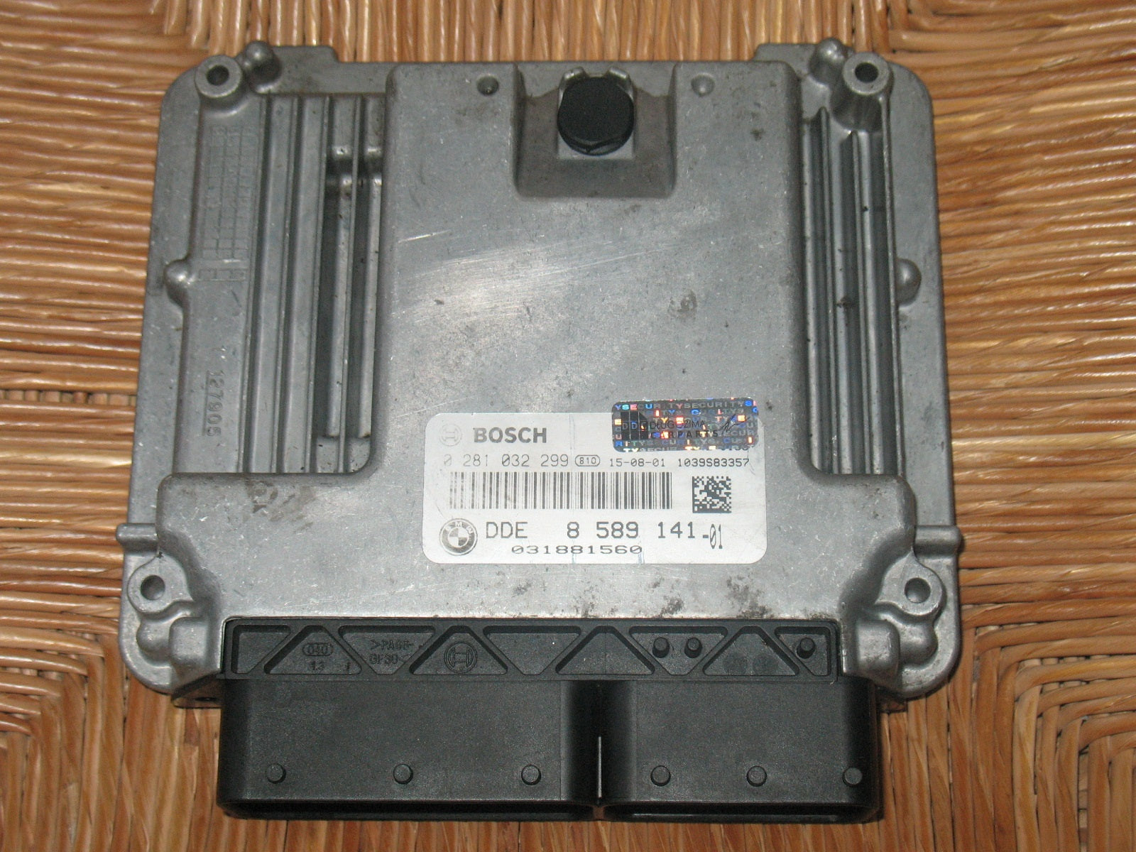 CENTRALINA MOTORE BMW SERIE 3 MINI 1.9 2015 0281032299 DDE8589141-01 17C50-6.58