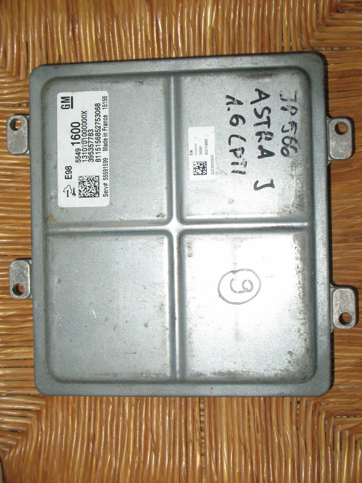 55591599 55491600 CENTRALINA MOTORE OPEL ASTRA IV J 1.6 CDTI OPEL MOKKA DIESEL