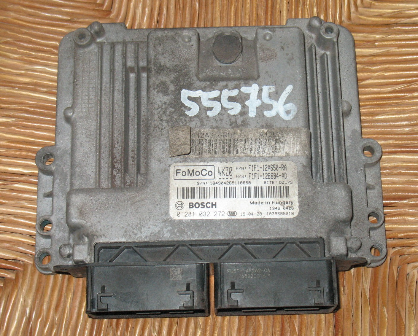 CENTRALINA MOTORE FORD FOCUS BOSCH 0 281 032 272 0281032272 F1F1-12A650-RA F1F112A650RA EDC17C70