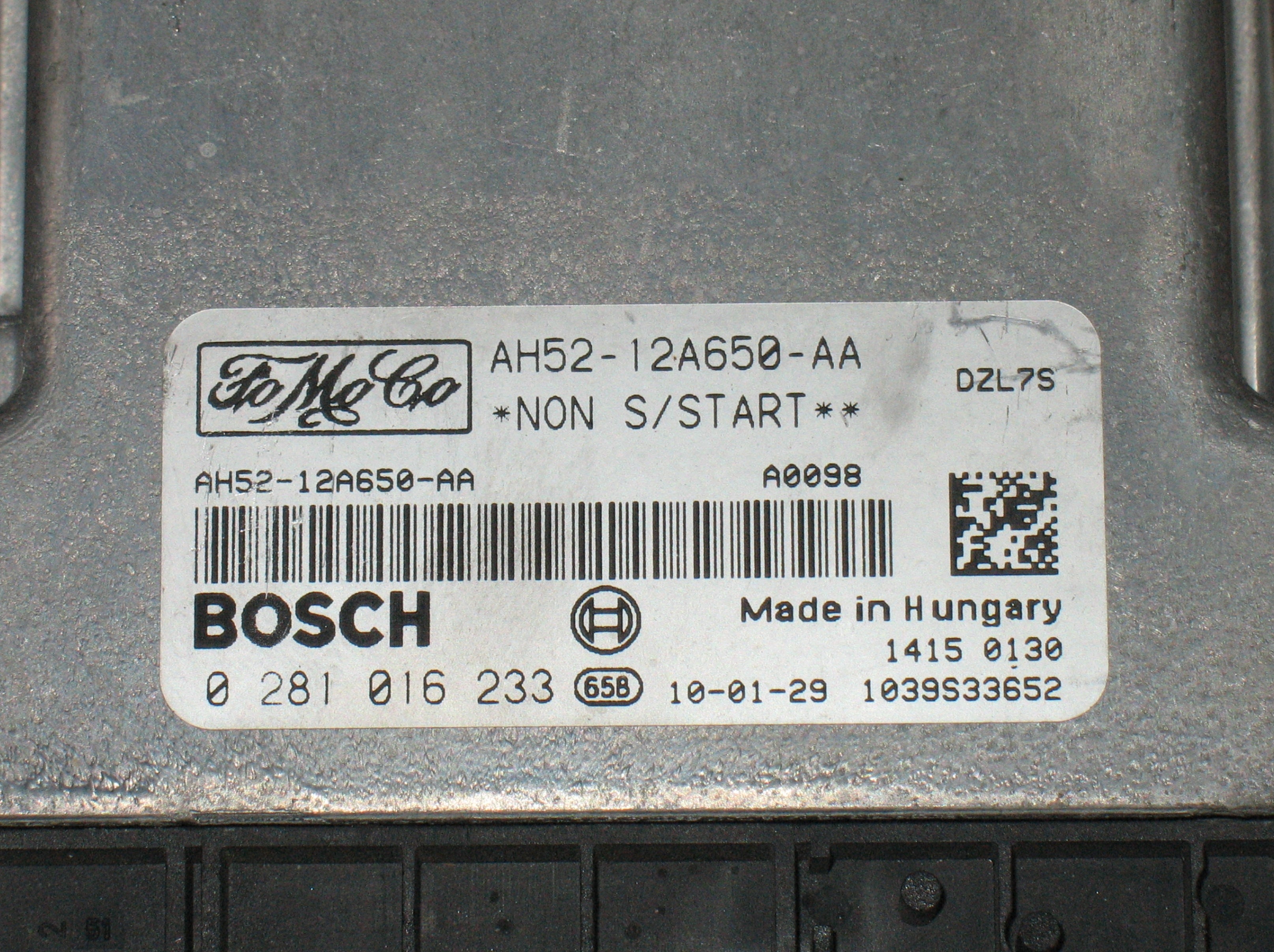 0281016233 CENTRALINA MOTORE LAND ROVER Freelander 3° Serie 2200 Diesel EDC16CP39-6.40