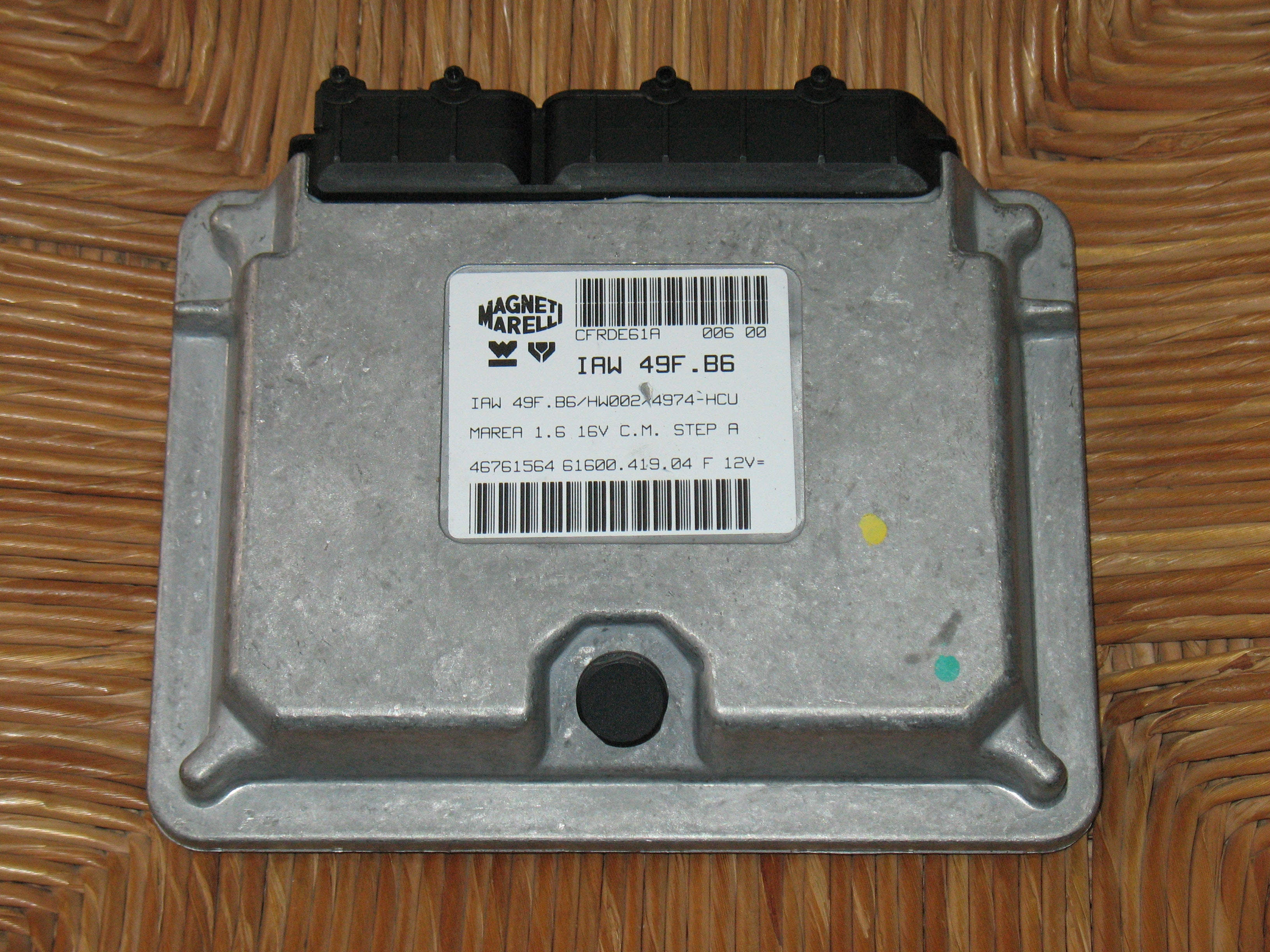 ECU FIAT MAREA 1.6 16V 96-02 46551833 IAW 49F.B6 HW001