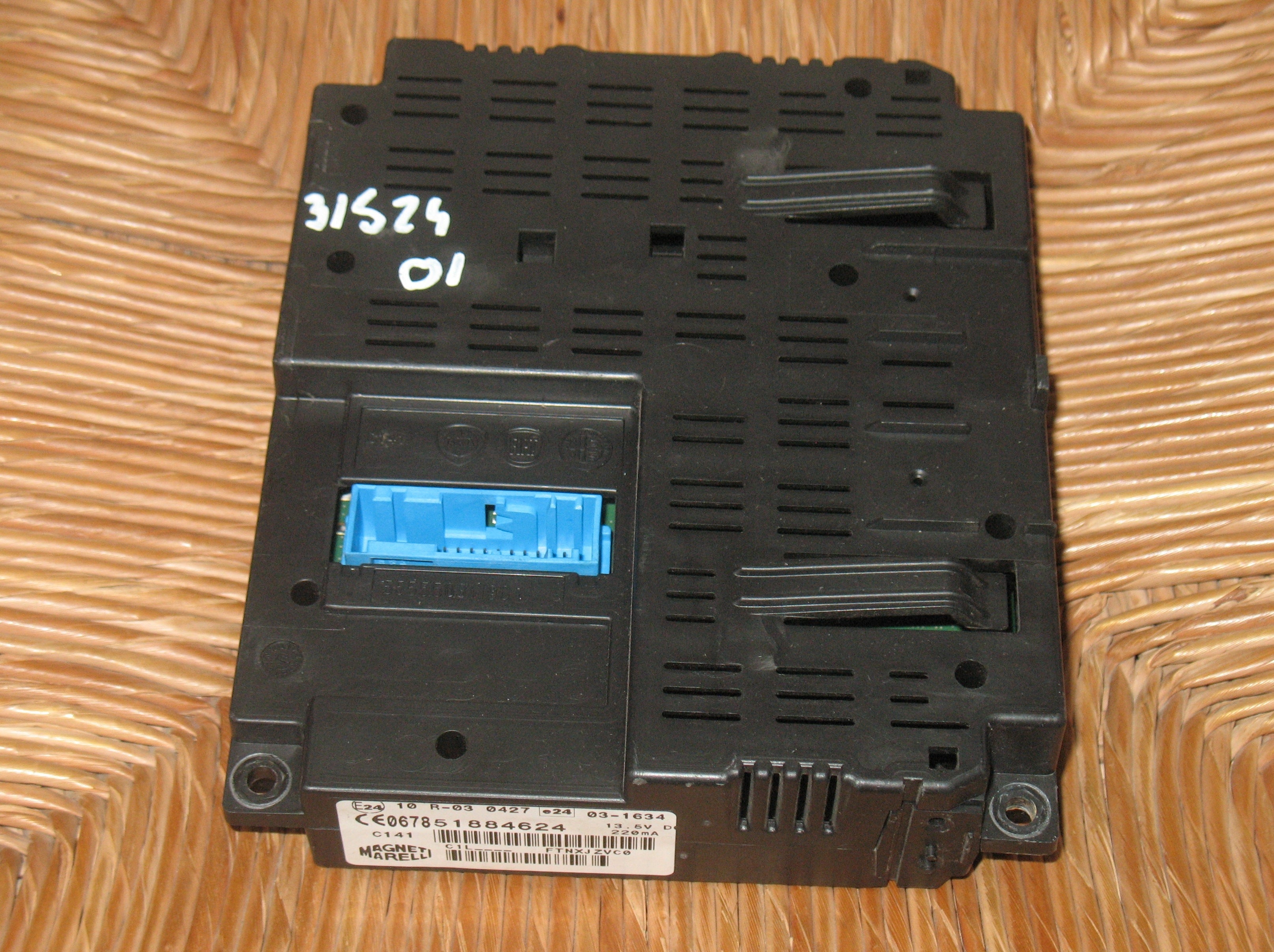 51884624 C1L-312 CENTRALINA Blue&Me FIAT 500  PANDA LANCIA YPSILON