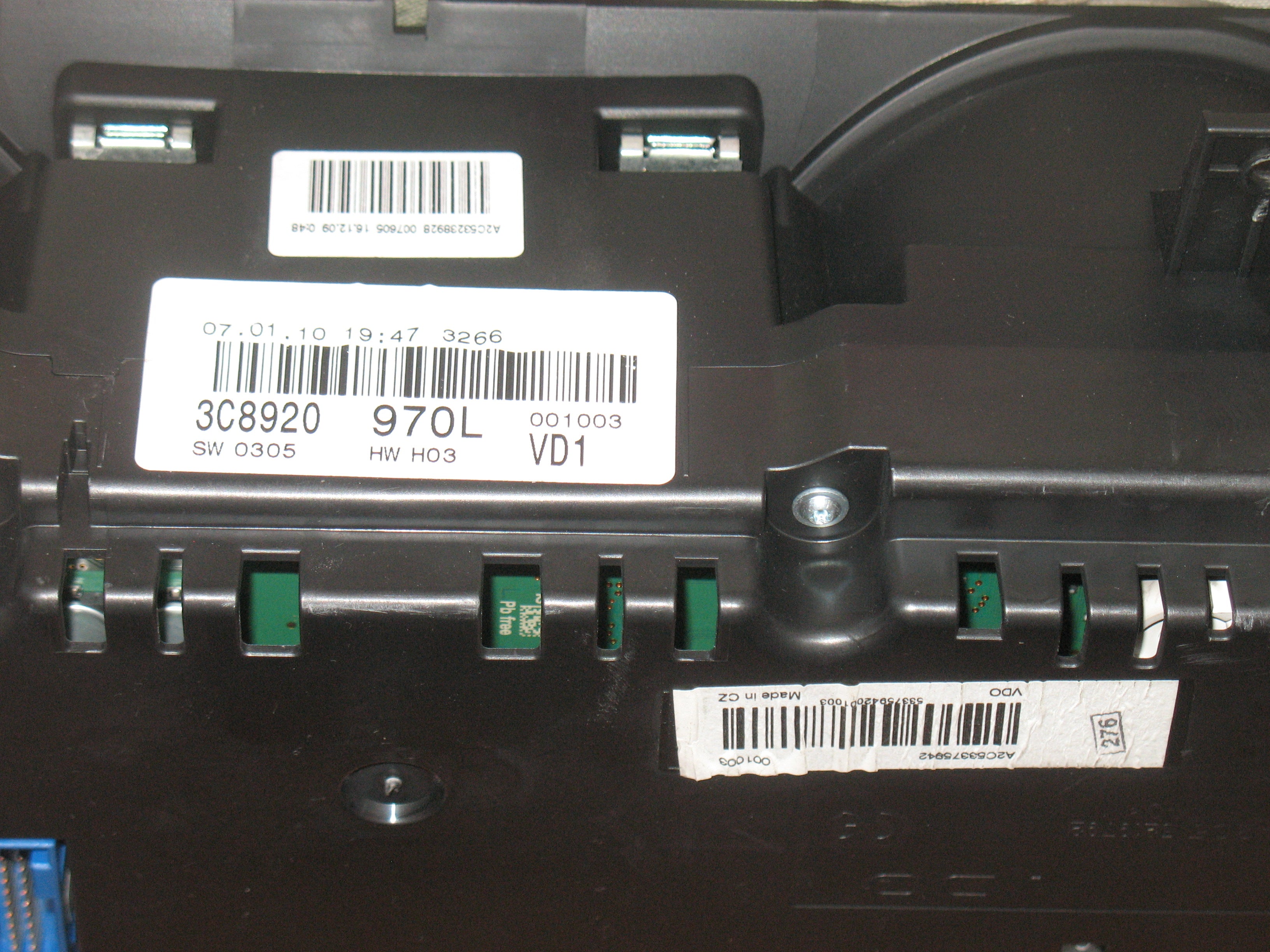 Quadro strumenti VW Passat CC 08-12 2.0TDi Speedometer Instrument Cluster 3C8920970L A2C53219792