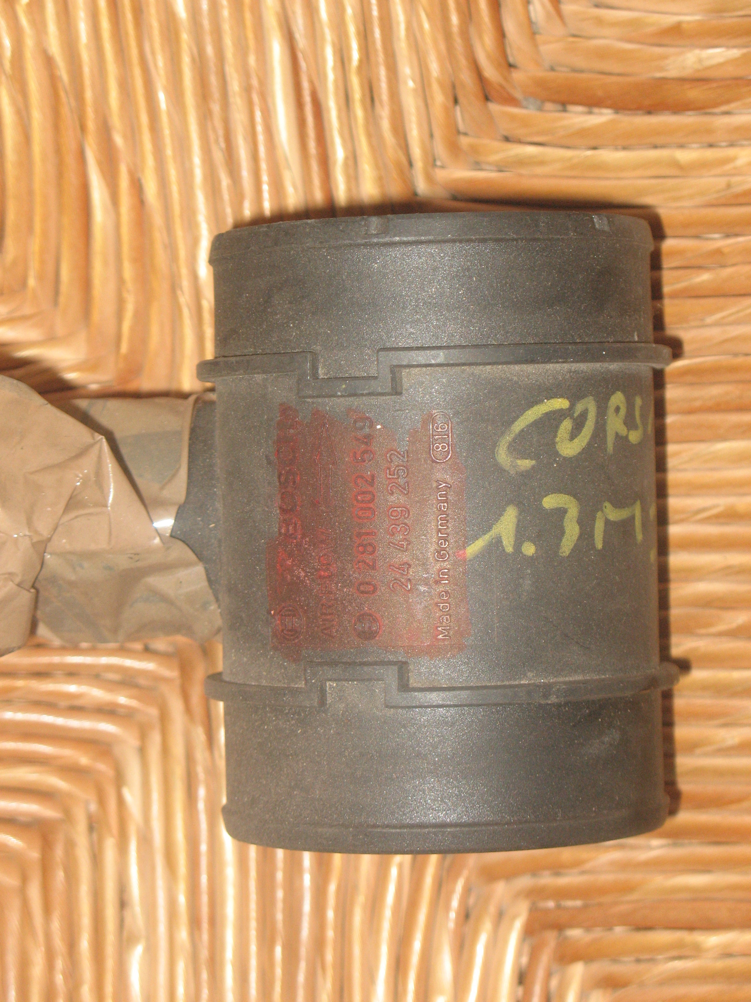 Debimetro Misuratore Massa Aria BOSCH OPEL CORSA X01