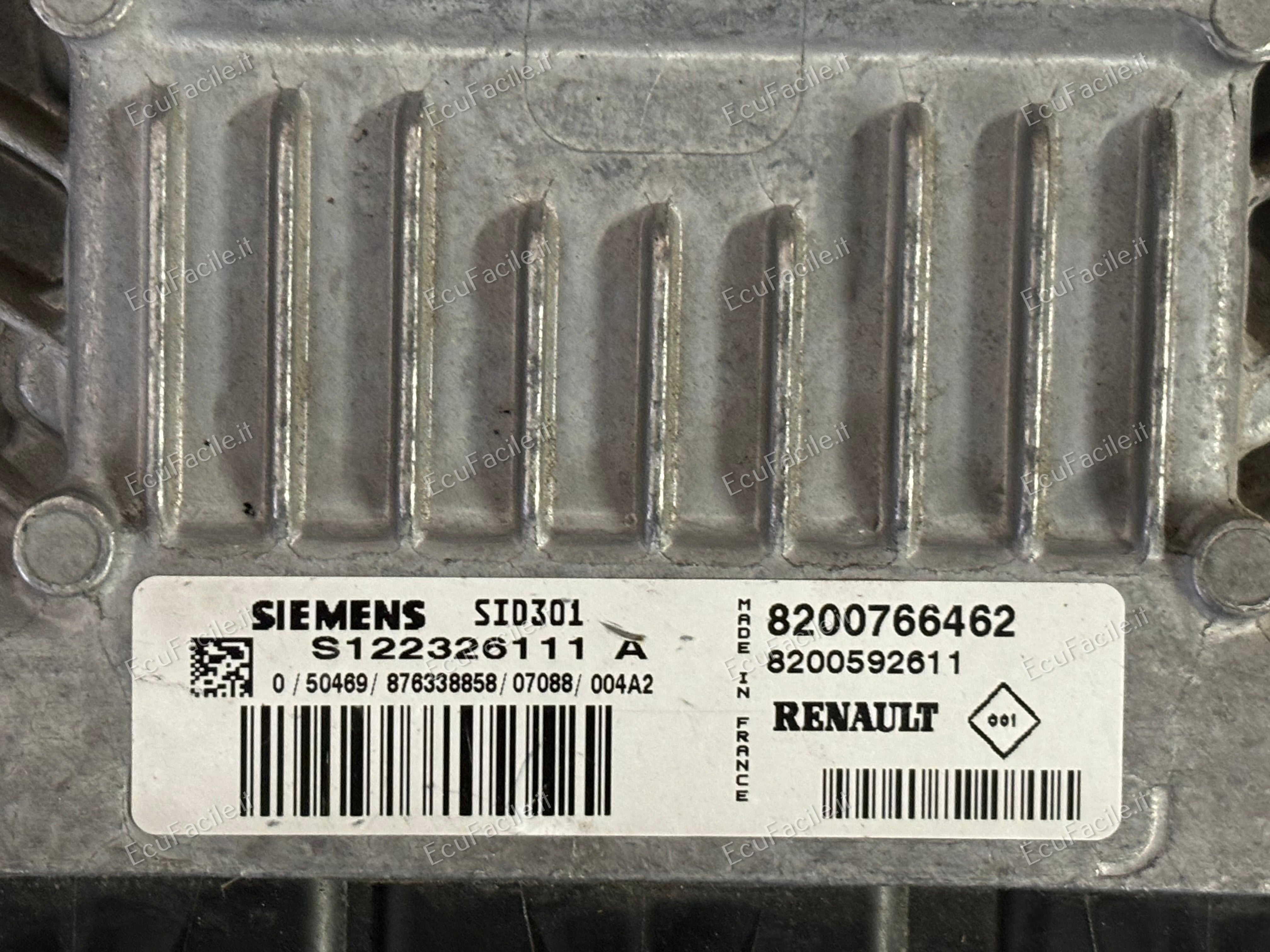 ECU RENAULT MEGANE 1.5 DCI S122326111 A 8200766462 8200592611