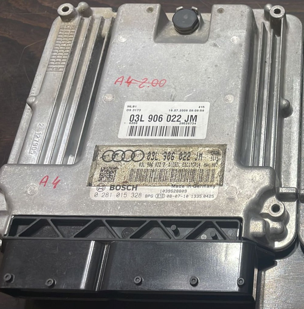 Bosch Engine ECU Seat Exeo 2.0 TDI, 0281016365 03L906019A EDC 17CP14-3.2