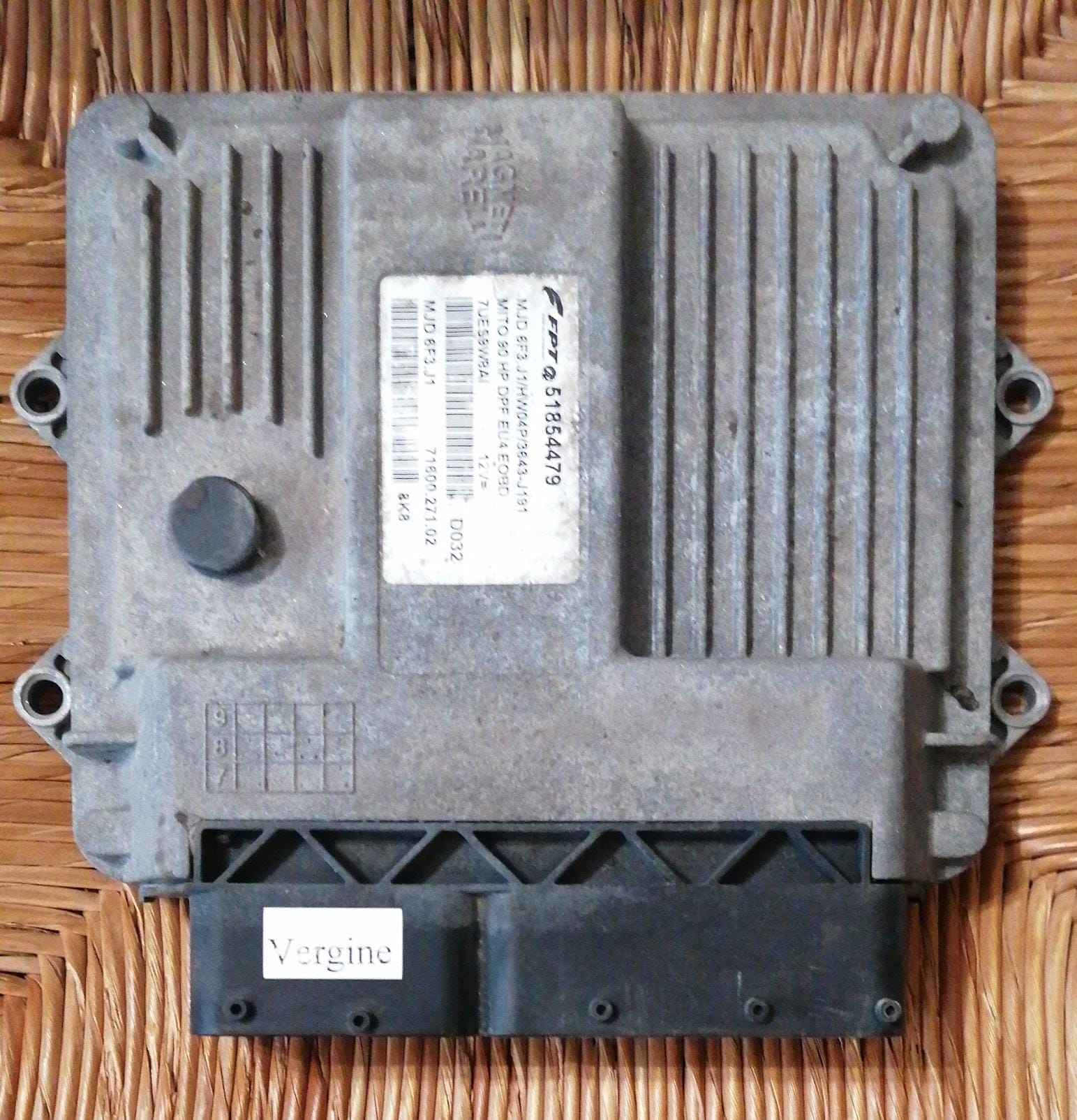 51854479 centralina motore ALFA ROMEO MITO 1.3 MULTIJET (90 CV) 6F3.J1