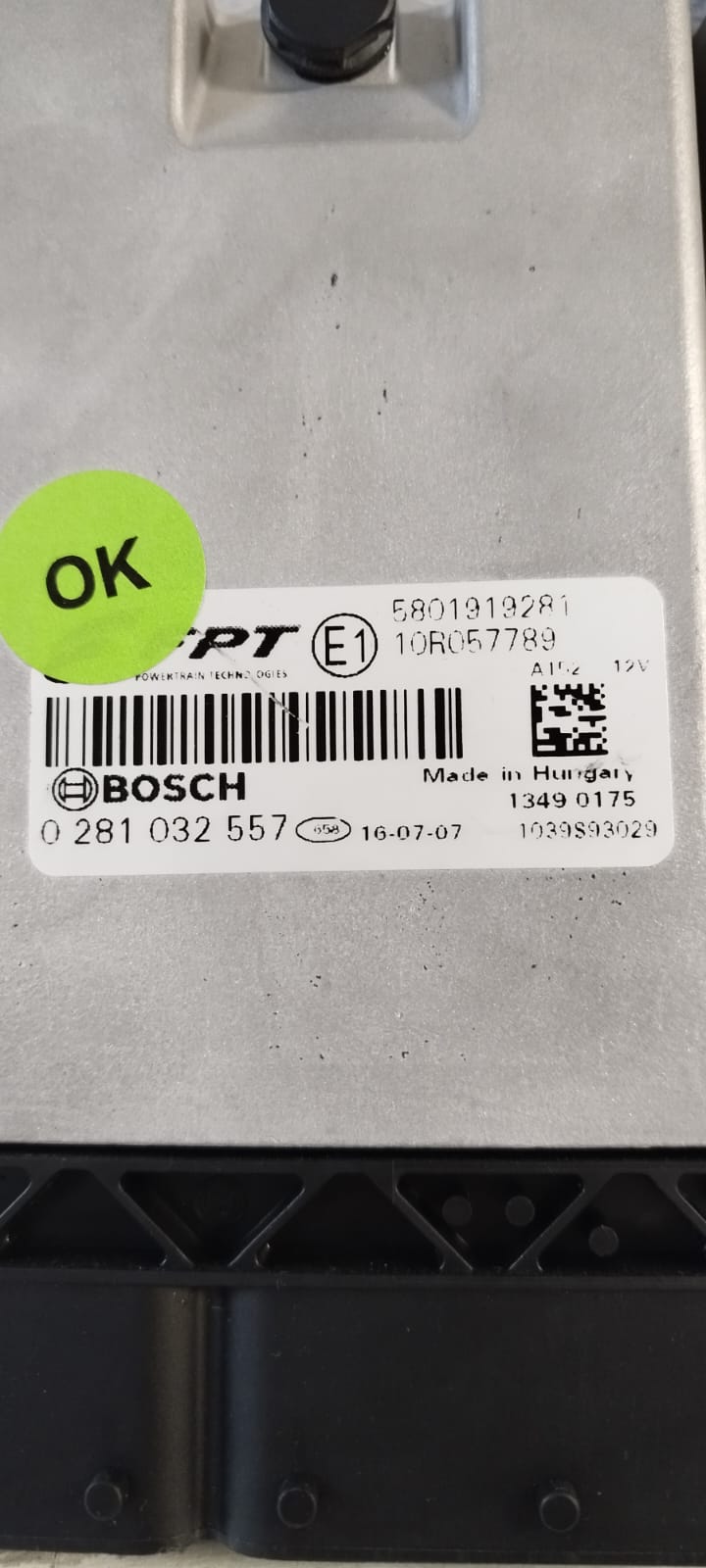 Centralina motore IVECO DAILY VI Van 35S12 5801919281  0281032557 EDC17C69-3.72
