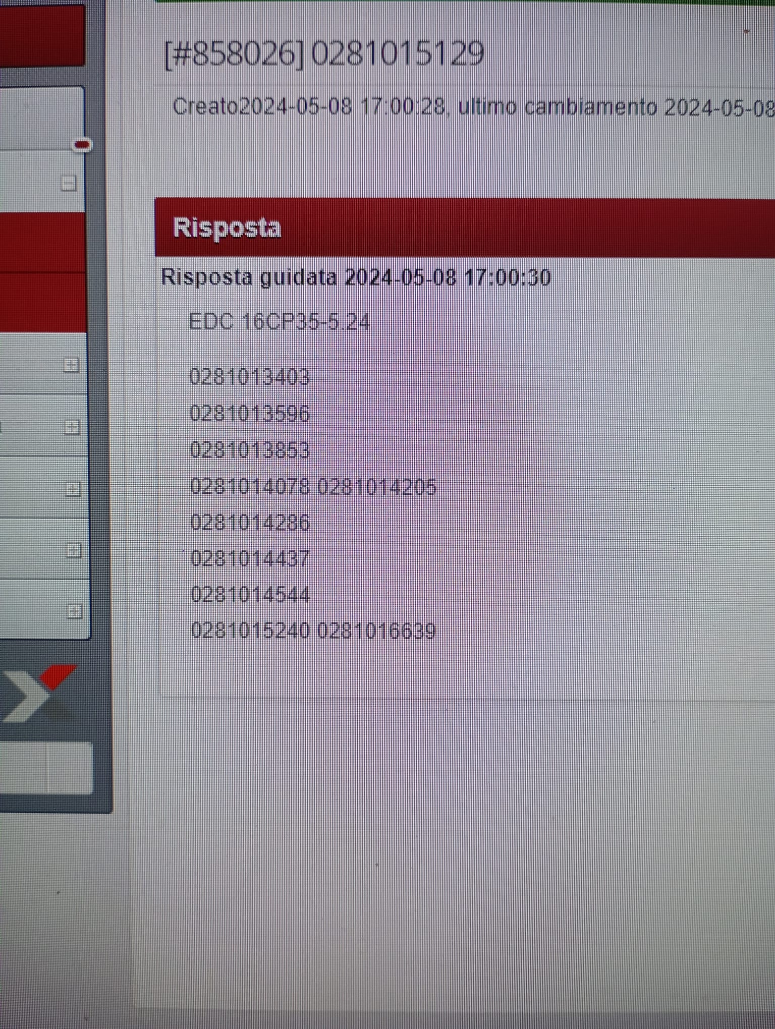 BMW 5 3.0 D BOSCH EDC 16CP35 0281015129 DDE7809944 7809944