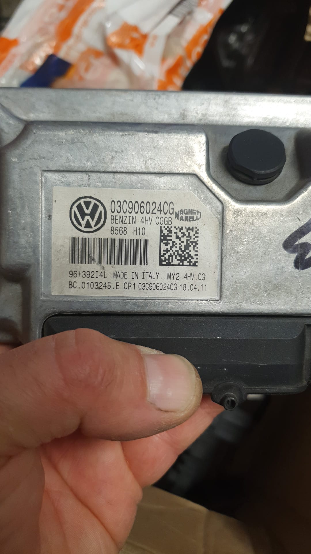 ECU centralina motore Marelli 7GVE 03C906024CG 03C906024CG D3564CKFK SEAT LEON 1.4 16V 2005 BC0103245E 782988&nbsp;