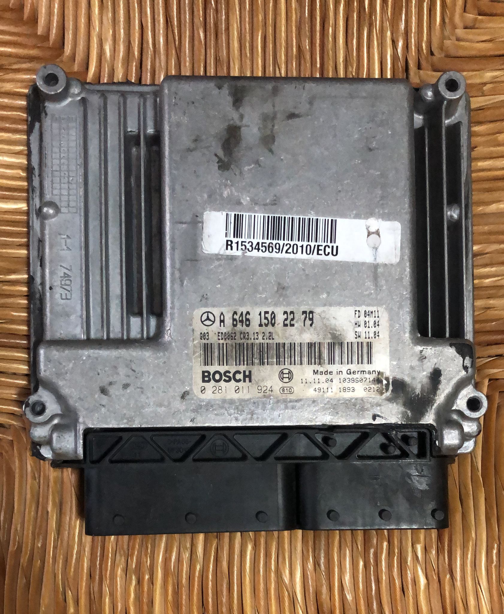 Centralina Del Motore Mercedes W211 CDI A6461502279 0281011924