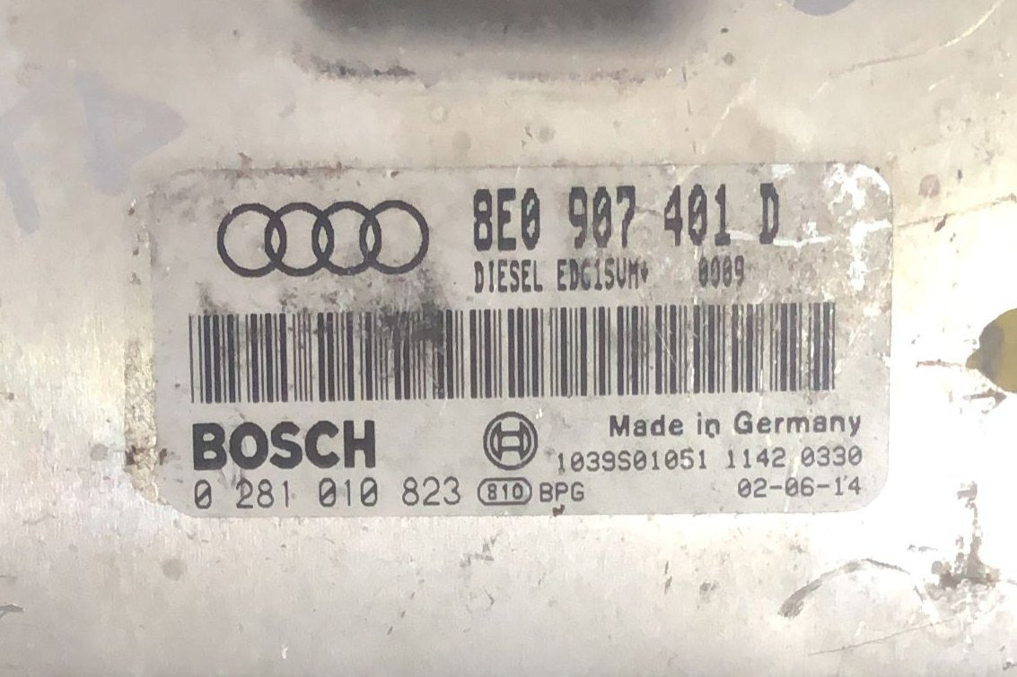 Centralina motore Bosch EDC15VM 2.M1 0281010823 AUDI A6 B6 2.5 TDI 132KW