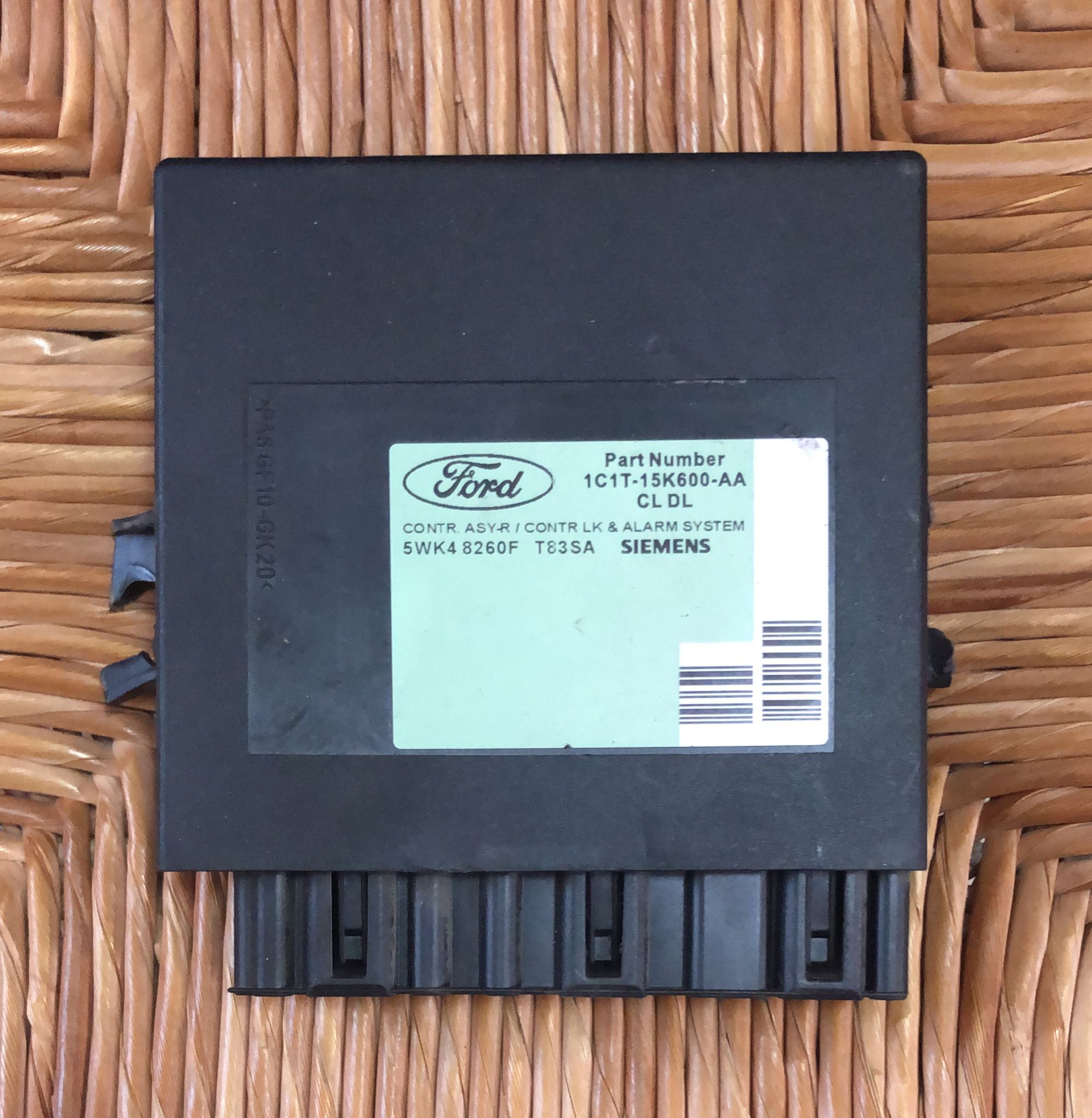 FORD TRANSIT CENTRALINA ANTIFURTO ALLARME 5WK48260F 1C1T-15K600-AA 1C1T15K600A