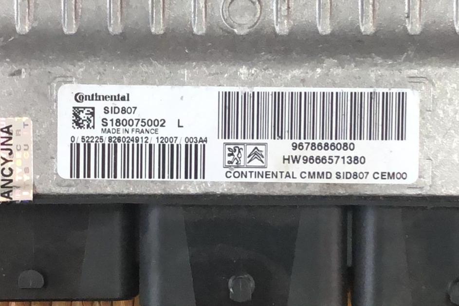 9678686080 centralina motore per CITROEN C4 GRAND PICASSO I (UA ) 1.6 HDI 2010