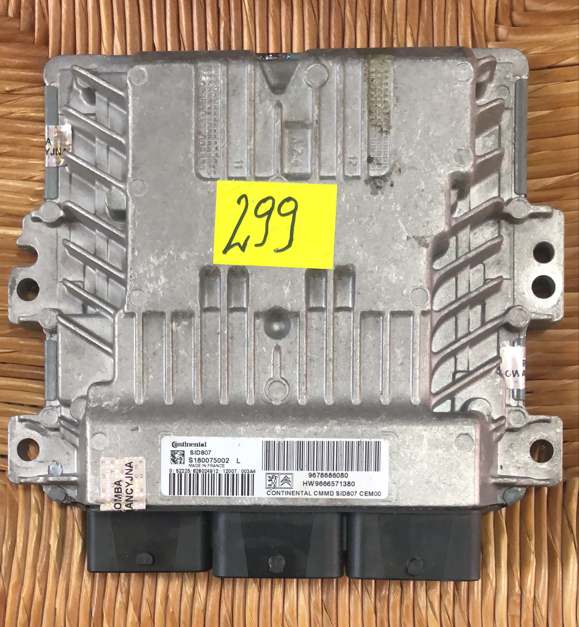 9678686080 centralina motore per CITROEN C4 GRAND PICASSO I (UA ) 1.6 HDI 2010