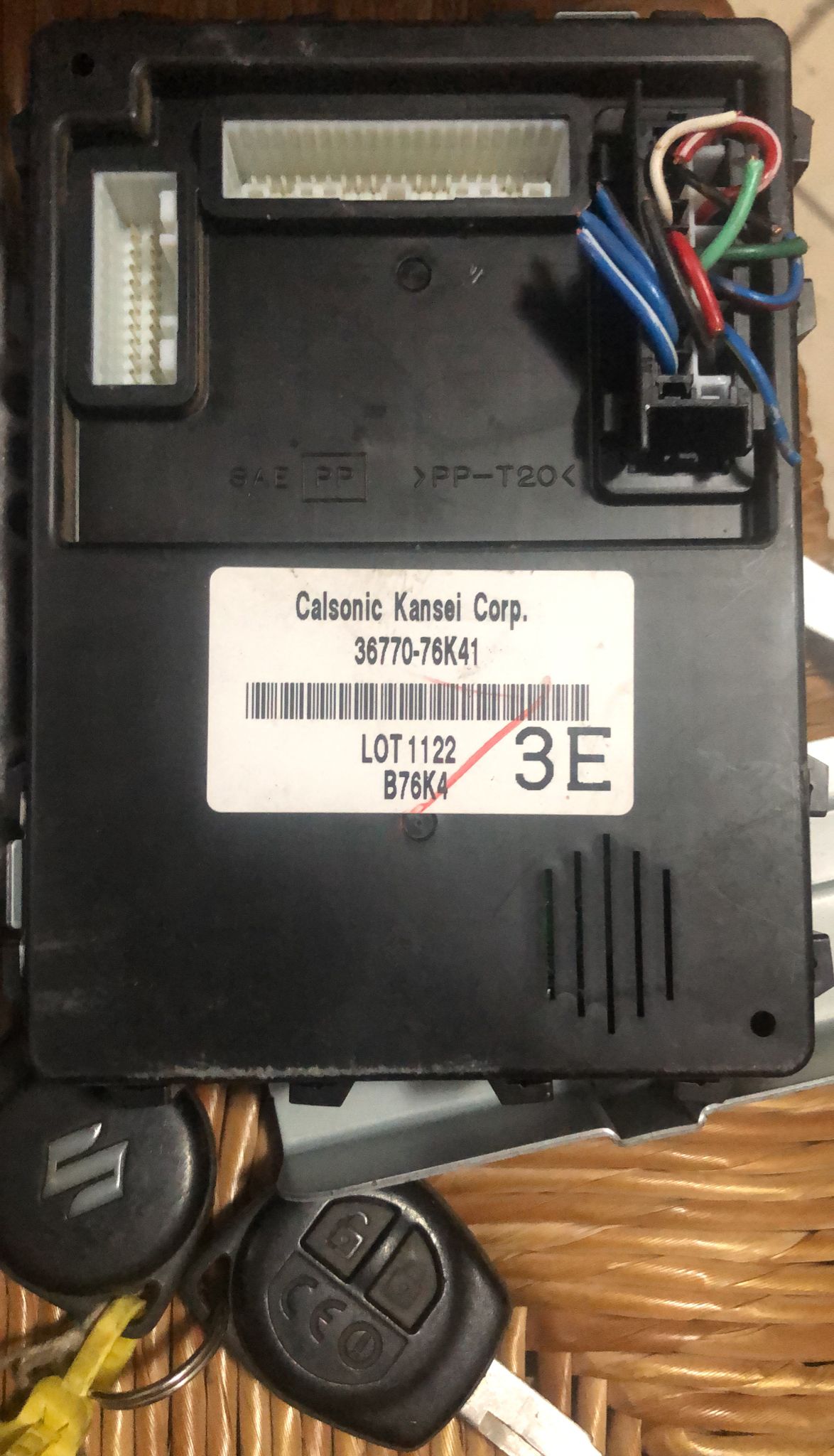 KIT ECU 0281016343 SUZUKI GRAND VITARA II (JT) 1.9 DDiS 33970-67J0 BLOCCHETTO ACCENSIONE BLOCCASTERZO