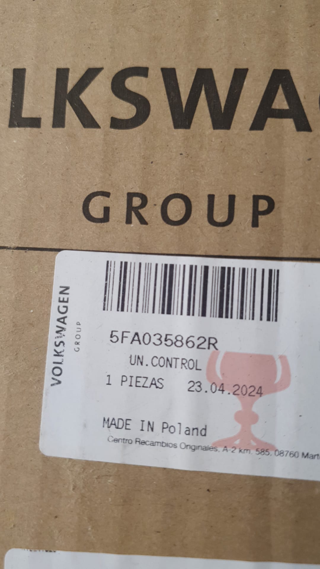 5FA035862R SISTEMA DI NAVIGAZIONE GPS PER CUPRA LEON KL1, KU1 1.5 ETS 17437414