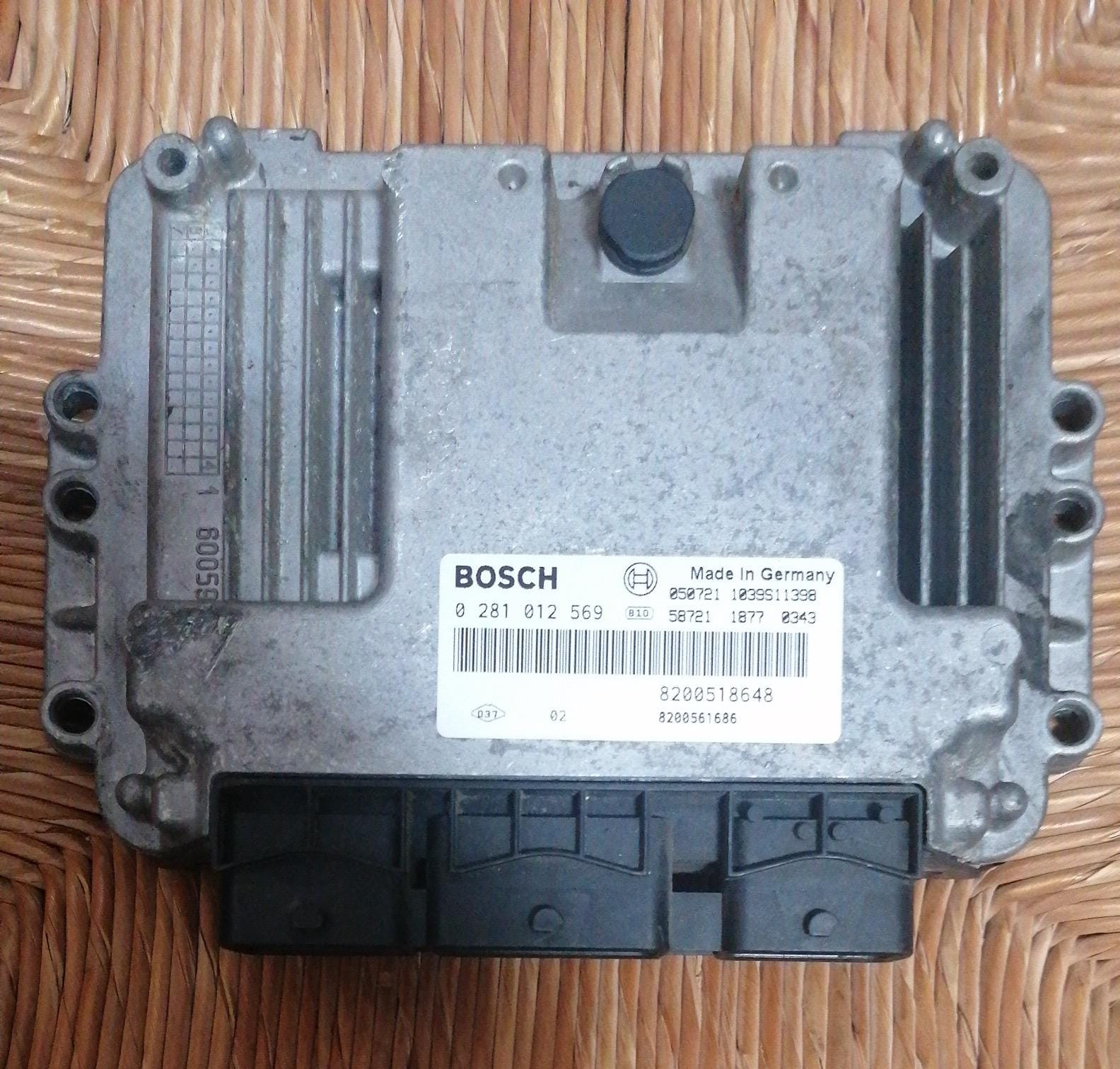 SUZUKI GRAND VITARA 0281012569 8200518648 8200561686 EDC16C3
