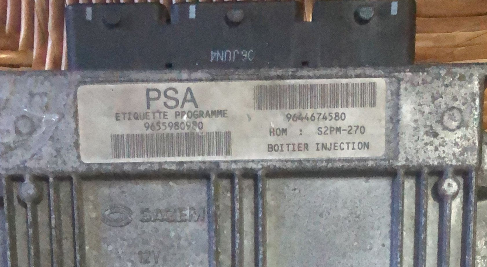 Citroen Xsara Centralina 9644674580 9650132980 S2PM-270 PSA SAGEM