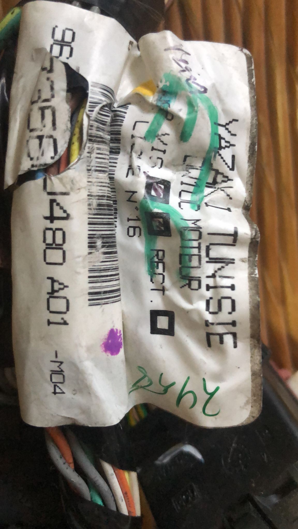 connettore centralina Motore RH02 Adatto per Peugeot 308 Sw 1.6 HDI 9673560480