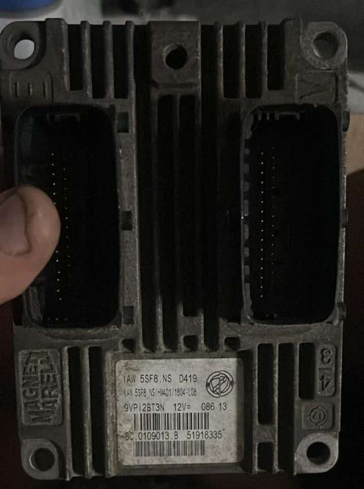 ECU FIAT PANDA 500 1.2 IAW 5SF8.NS 51918335 HW401