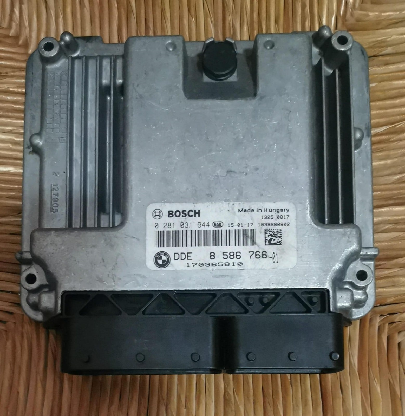 ECU BMW 2 F45 1.5d DDE 8586766 BOSCH 0281031944 EDC17C50 EDC 17C50-6.58