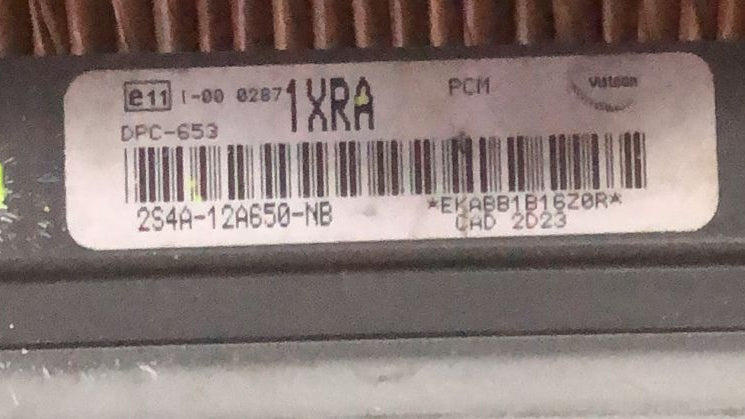 2S4A-12A650-NB 1XRA DPC-653 CENTRALINA MOTORE ECU VISTEON FORD FOCUS