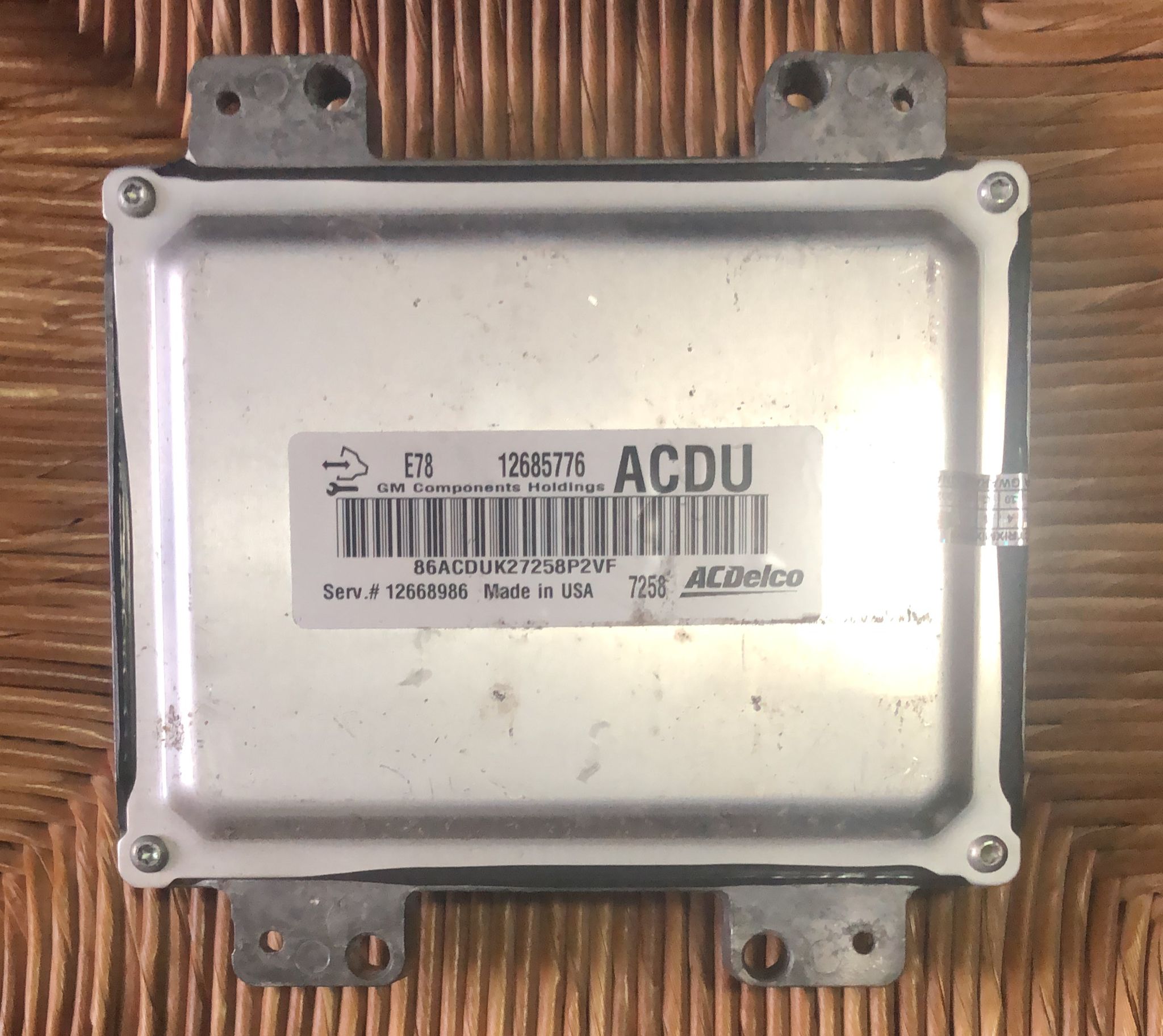CENTRALINA ECU PER OPEL Mokka X 12685776 Benzina 1.4 acdu