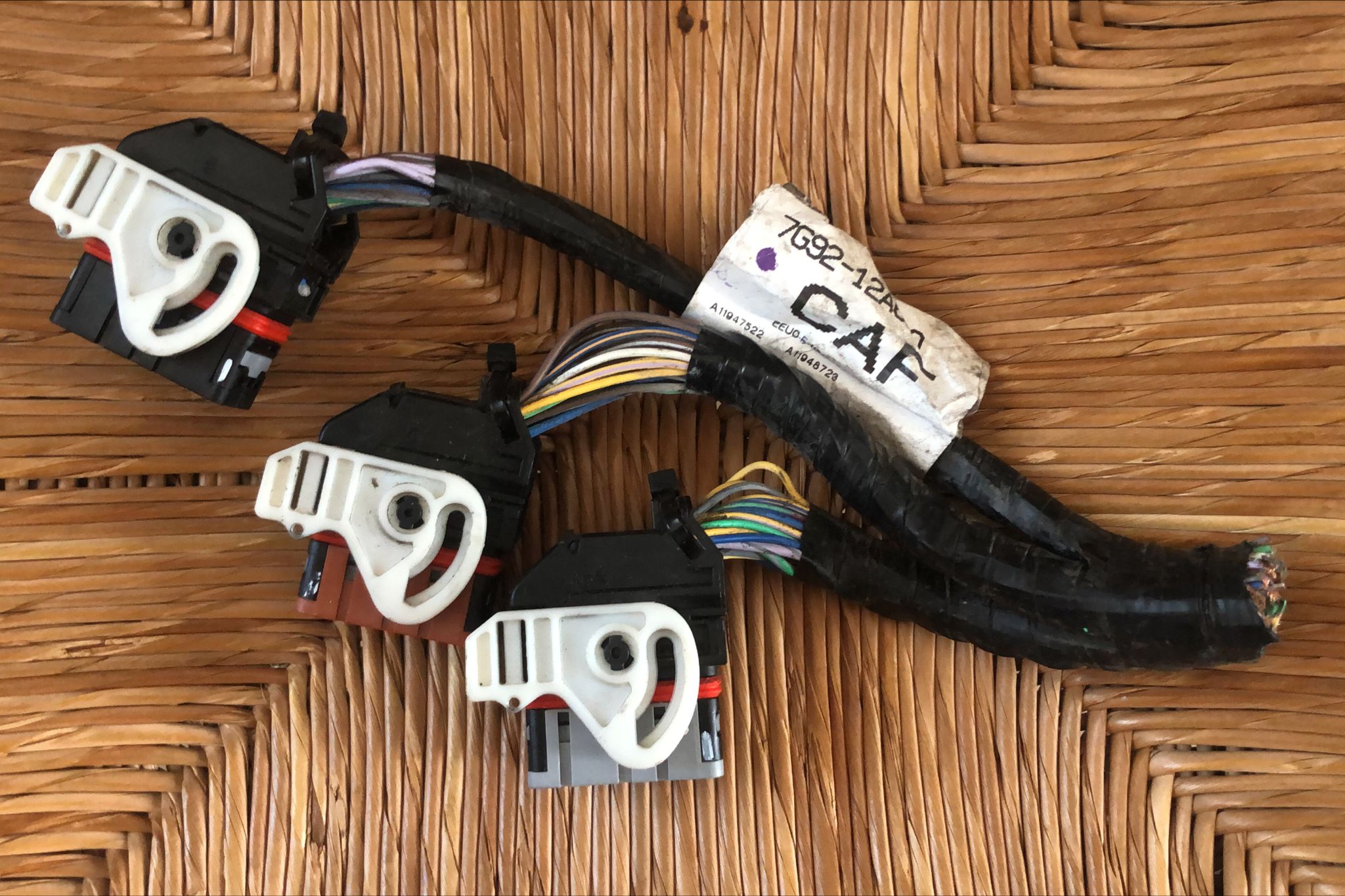 CONNETTORI CABLAGGIO CABLAGGIO TELAIO motore Landrover Freelander 2 06-10 2.2 TD4 7G92-12A690-CAF