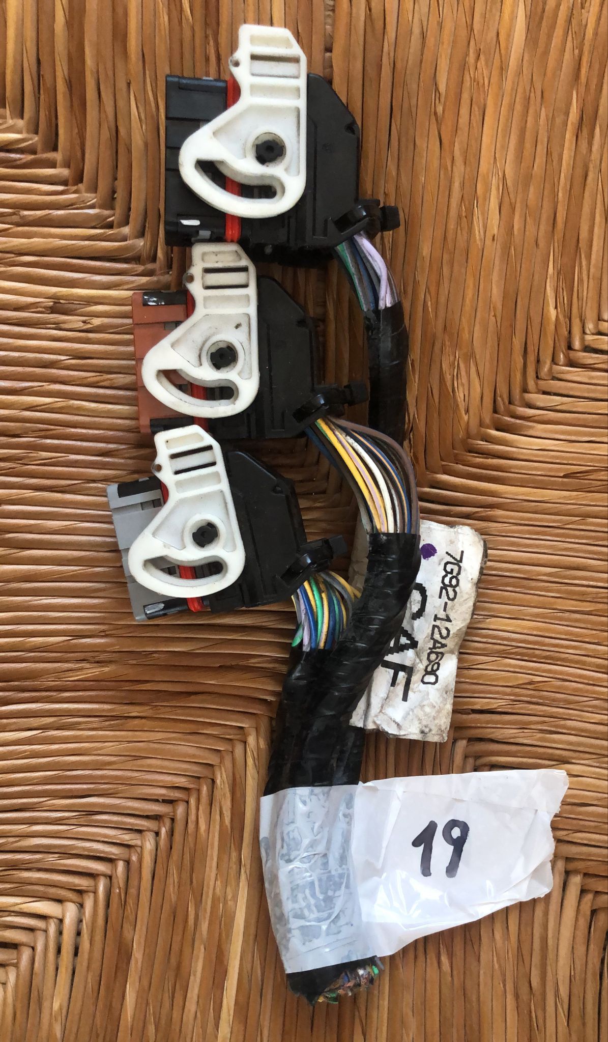 CONNETTORI CABLAGGIO CABLAGGIO TELAIO motore Landrover Freelander 2 06-10 2.2 TD4 7G92-12A690-CAF