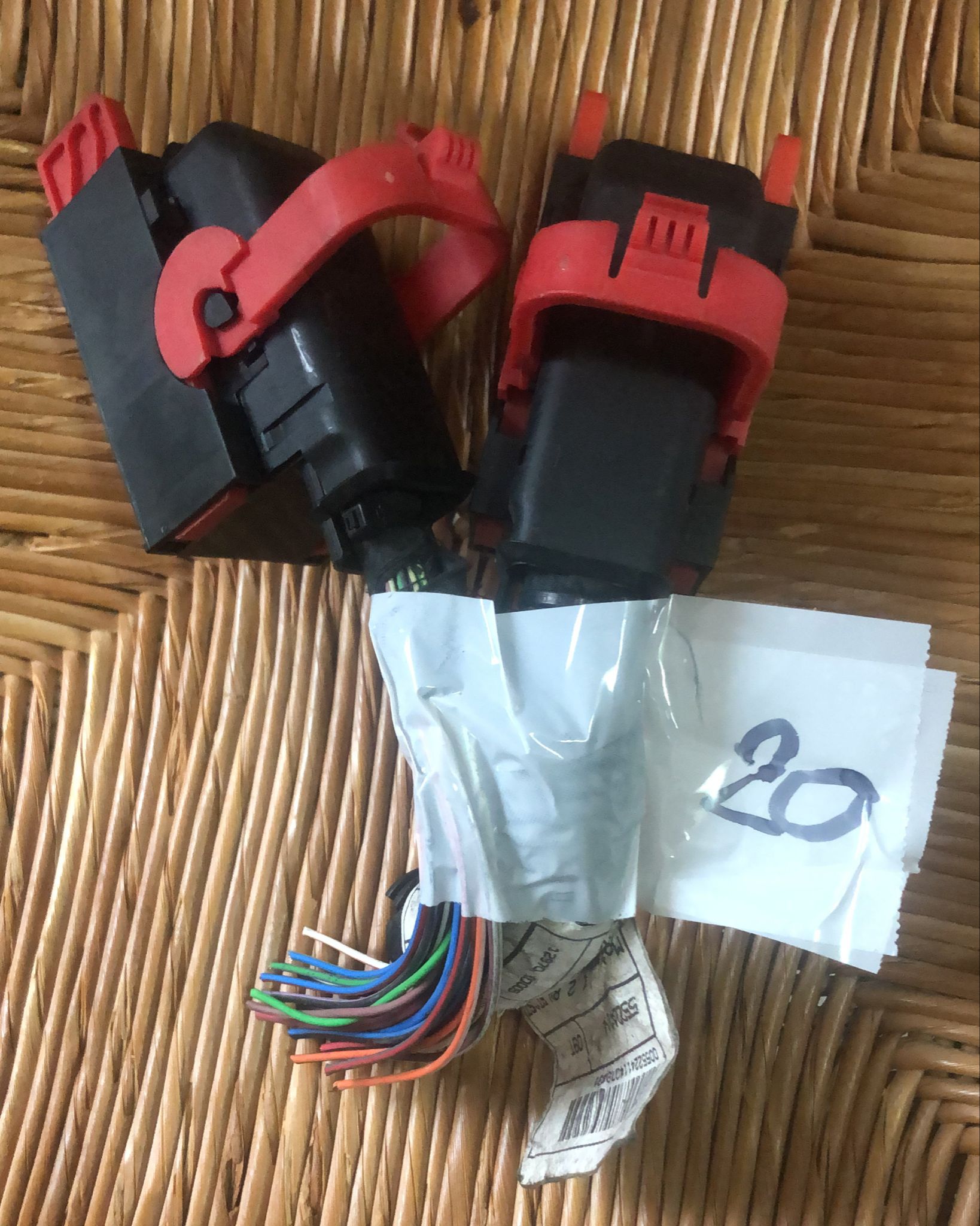 CONNETTORI FIAT 500 FORD KA 1.2 2019 PETROL ENGINE WIRING LOOM 55224114