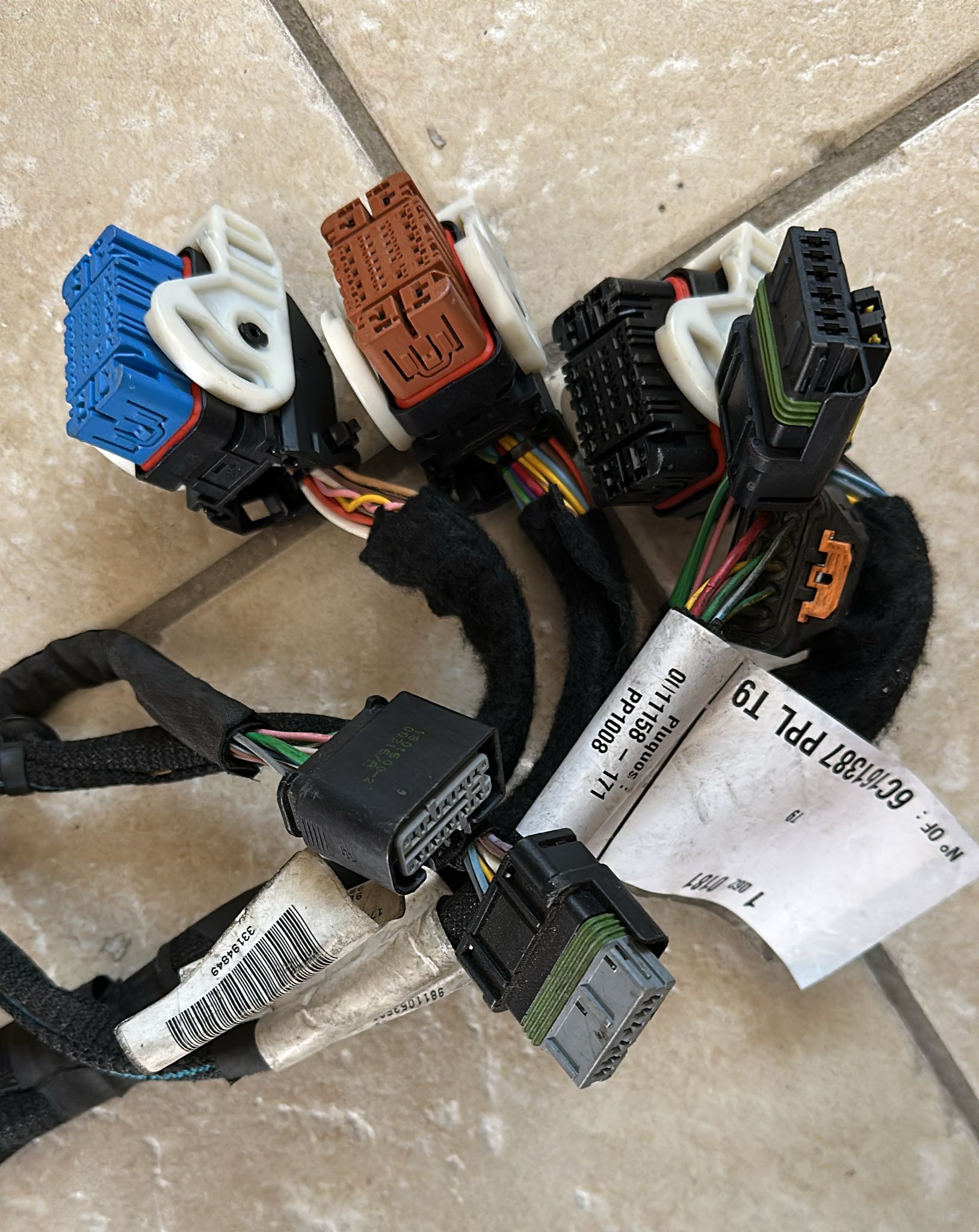 connettori PEUGEOT 308 T9 1.6 THP 9811048980 6c161387pplt9