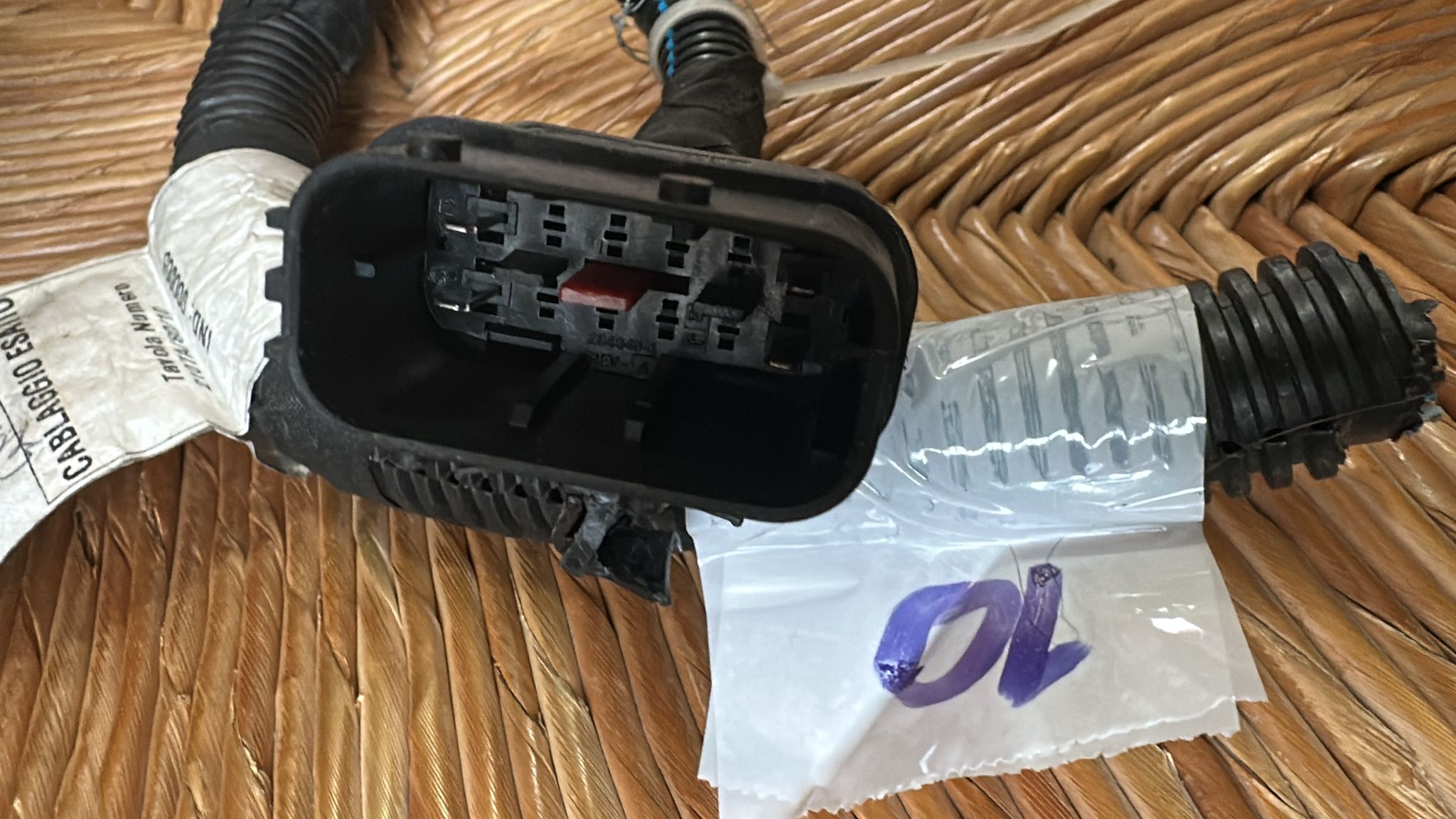 connettore fiat 500l 1,4 552492210 00552492210