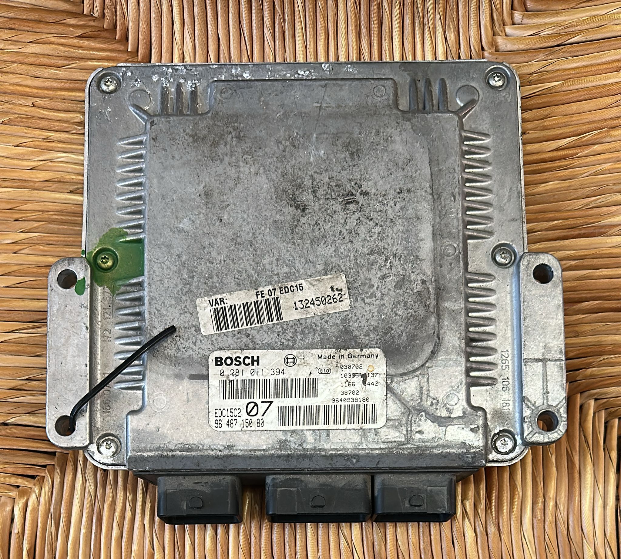 CENTRALINA MOTORE CITROEN C5. MOTORE 2.0 HDI. BOSCH 0281011394