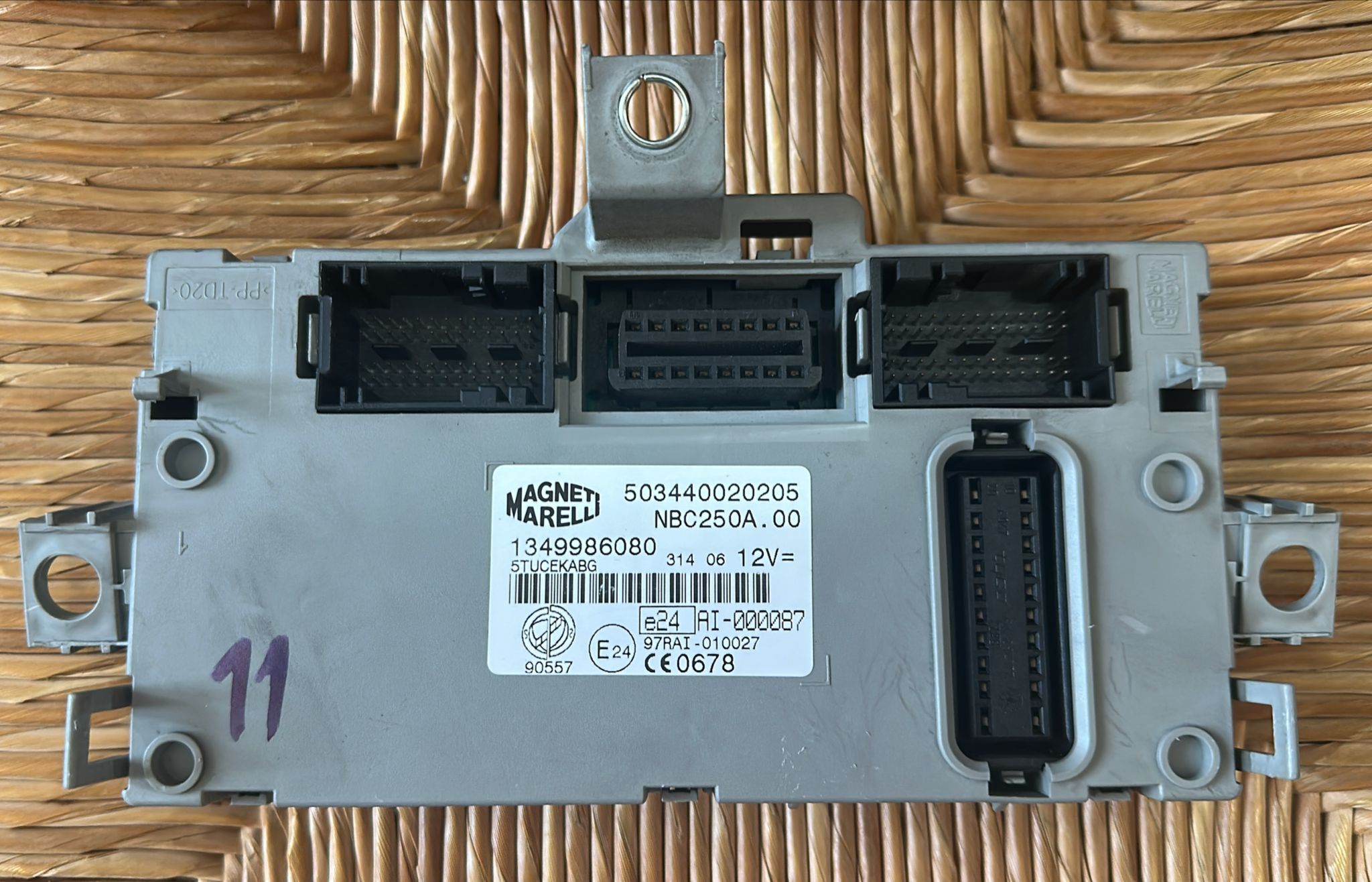 Body computer jumper ducato boxer 1349986080 503440020205 nbc250a.00 nbc250a00