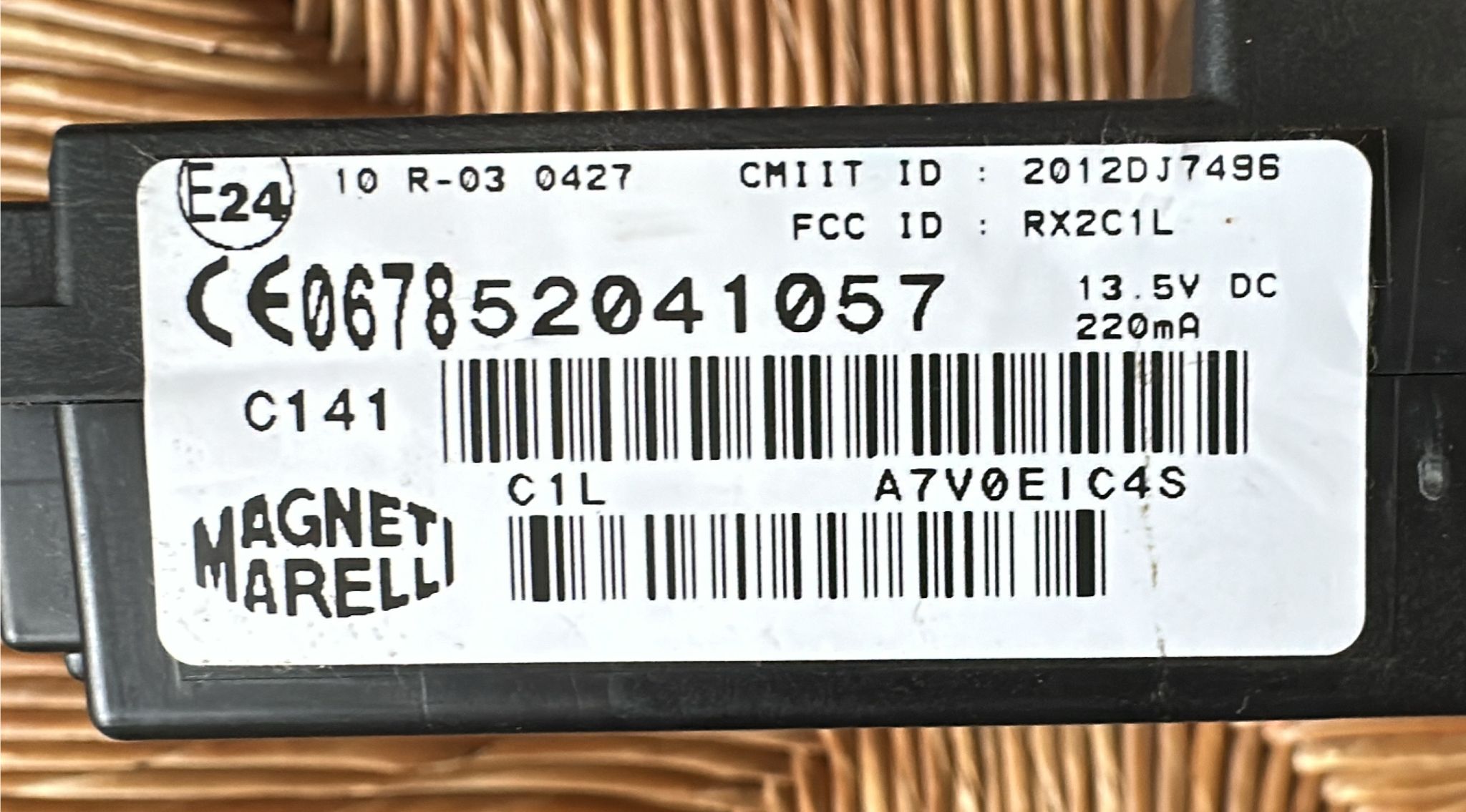 52041057 centralina bluetooth Blue&Me Fiat Alfa Lancia magneti marellli