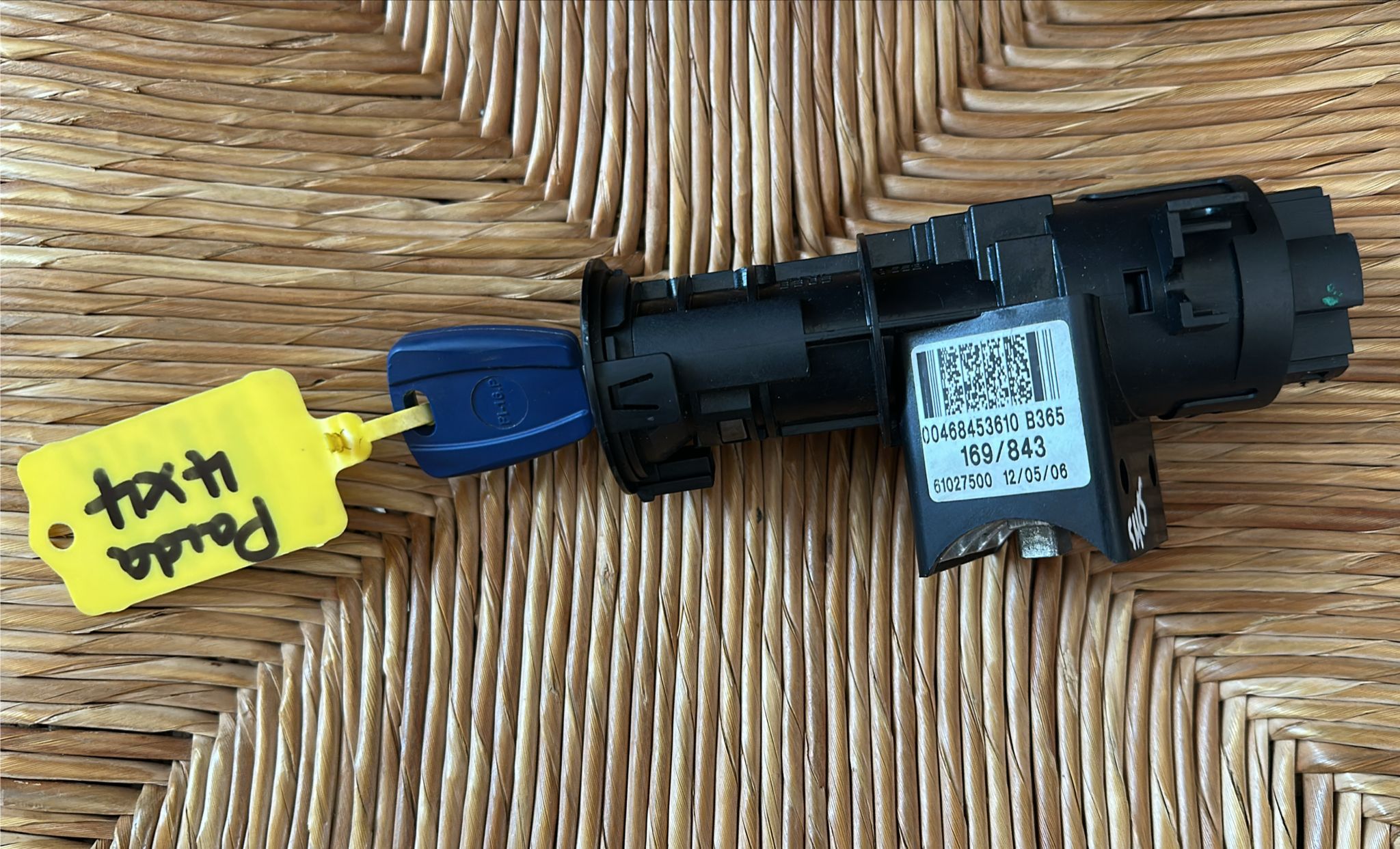 Blocchetto Accensione Fiat 00468453610B365 00468453610 B365 169/843 169843 61027500 FIAT PANDA