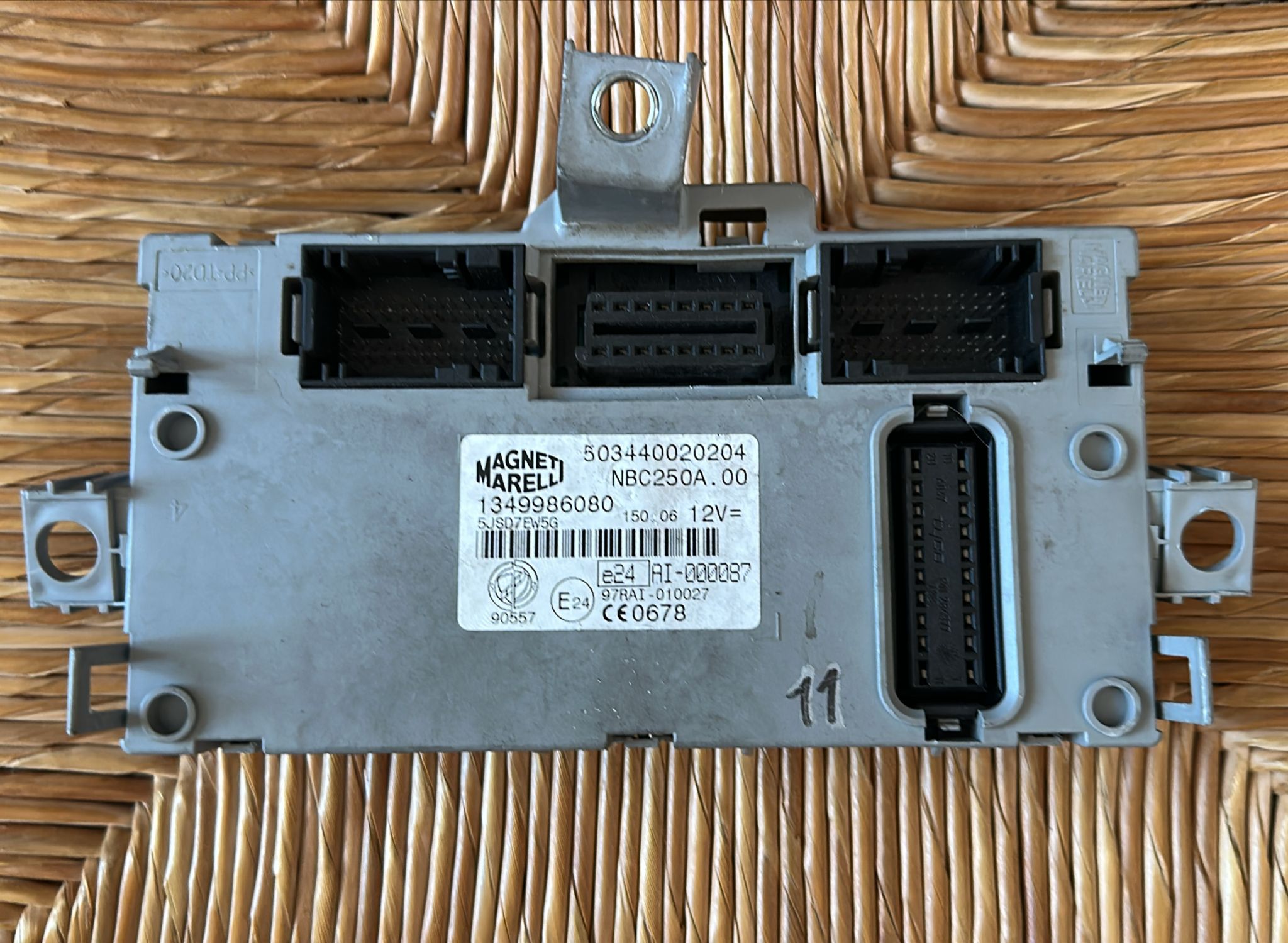 Body computer jumper ducato boxer 1349986080 503440020204 nbc250a.00 nbc250a00