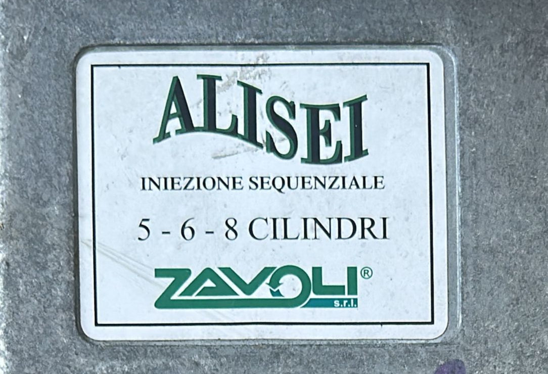 CENTRALINA GAS GPL ZAVOLI ALISEI “N” per INIEZIONE SEQUENZIALE 5-6-8 cilindri
