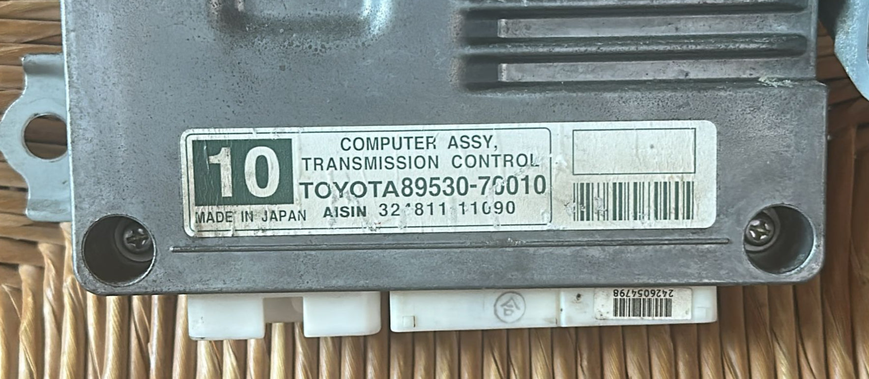 CENTRALINA CAMBIO TOYOTA AYGO 1.0 AISIN 324811-11090 32481111090 89530-70010 8953070010