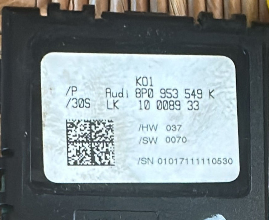 AUDI A3 2.0 TDI 103KW CENTRALINA STERZO VOLANTE 8P0953549