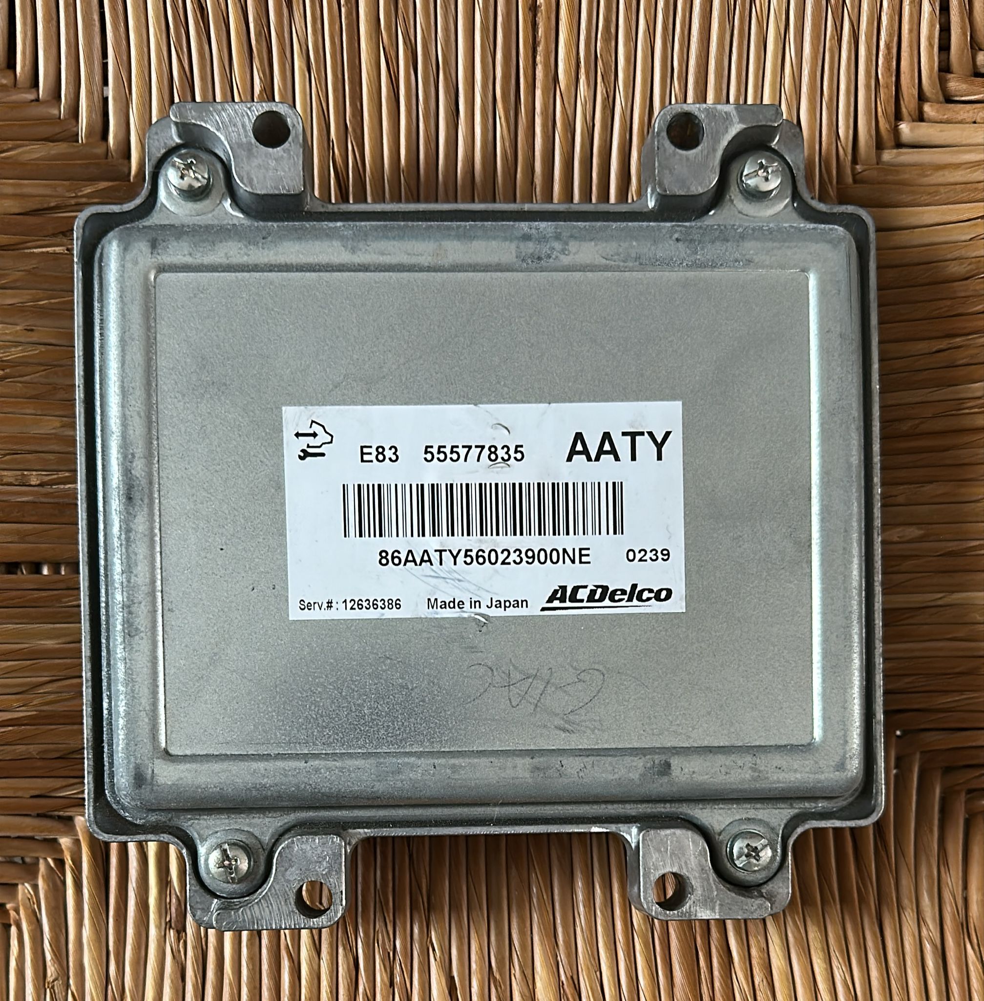 OPEL CORSA D MOTORE ECU 1.2 A12XER 55577835 Aaty 2006-2013 E83