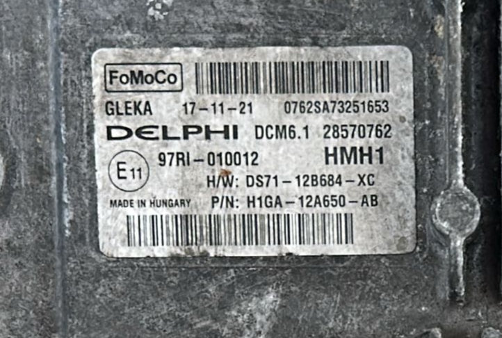 Ford Focus Centralina/modulo del motore H1GA12A650AB 28570762 dcm6.1 fomoco