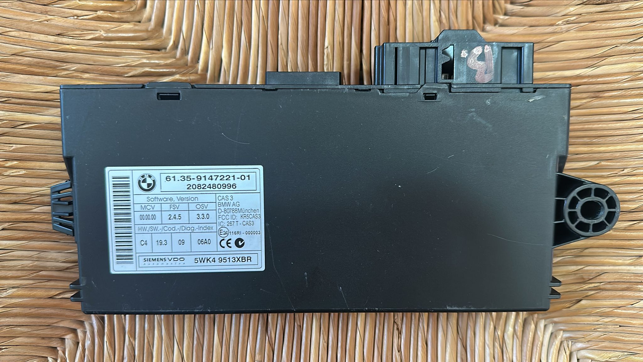 CENTRALINA COMFORT MINI COOPER 6135 9147221 01 5WK49513XBR (R56) 1.6D