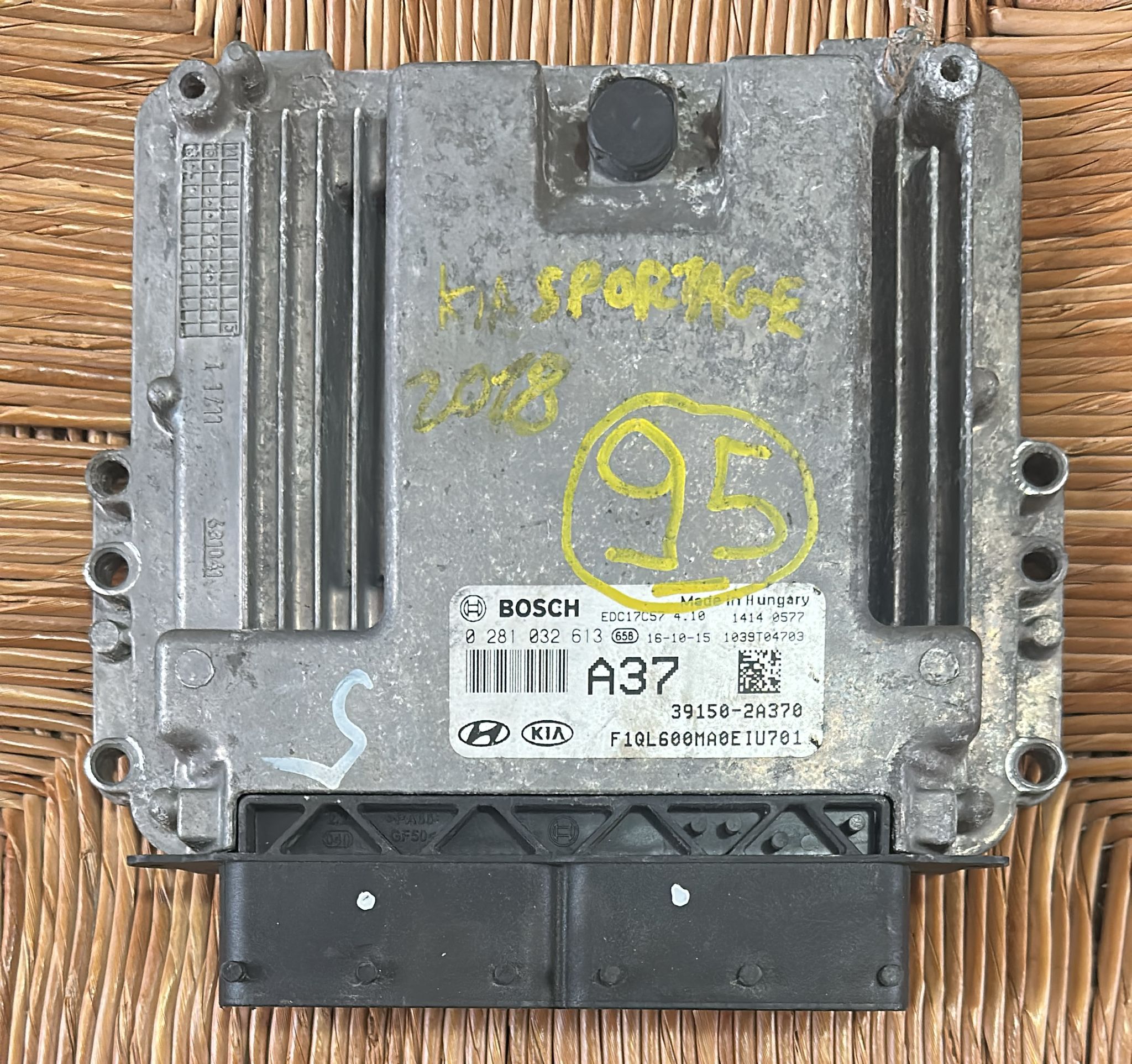 CENTRALINA MOTORE KIA 0281032613 39150-2A370 391502A370 KIA Sportage 1.7 CRDi [QL] 104kW 01/2016